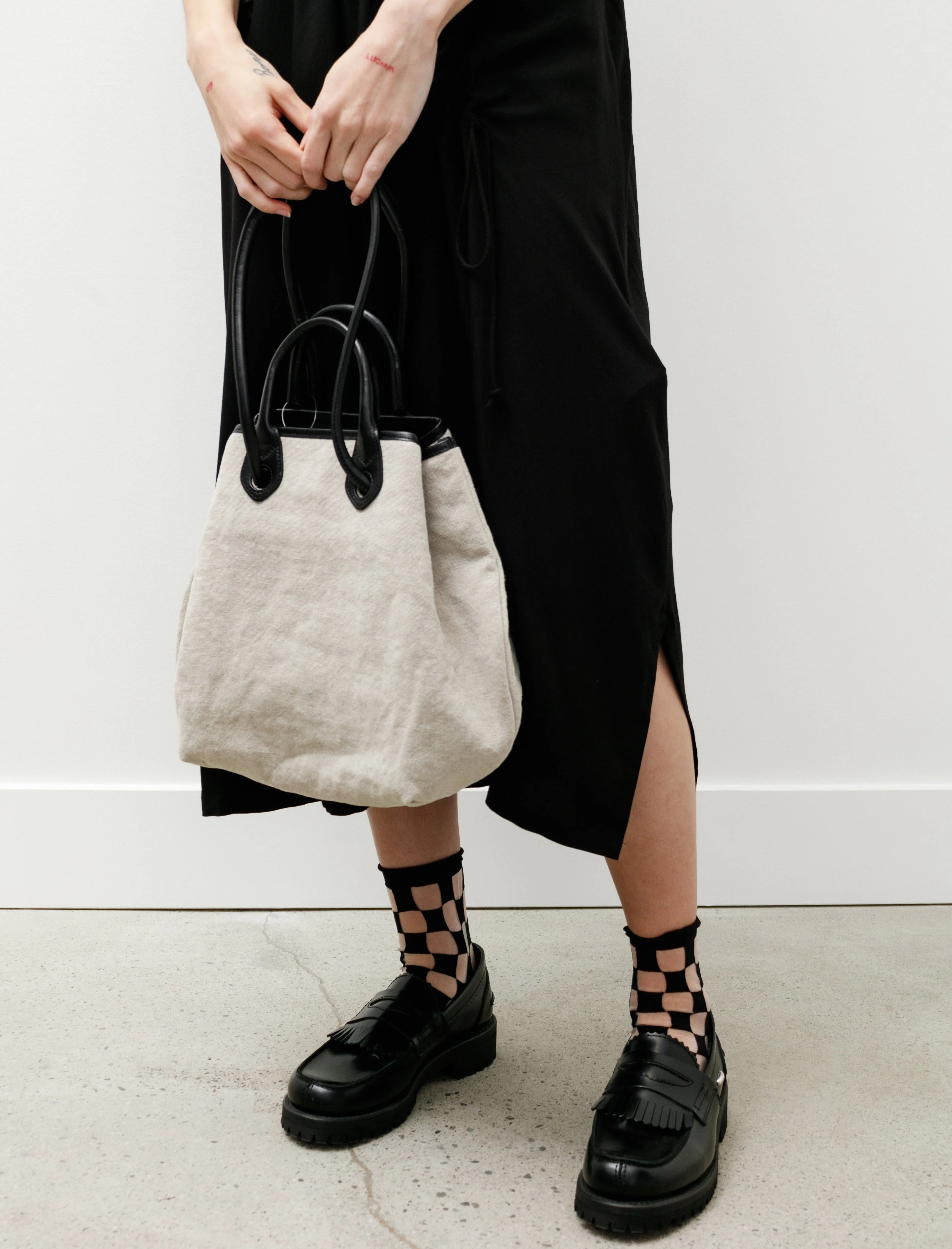 Two Way Shoulder Bag Canvas/Black sold by SHOP NEIGHBOR product image thumbnail 2