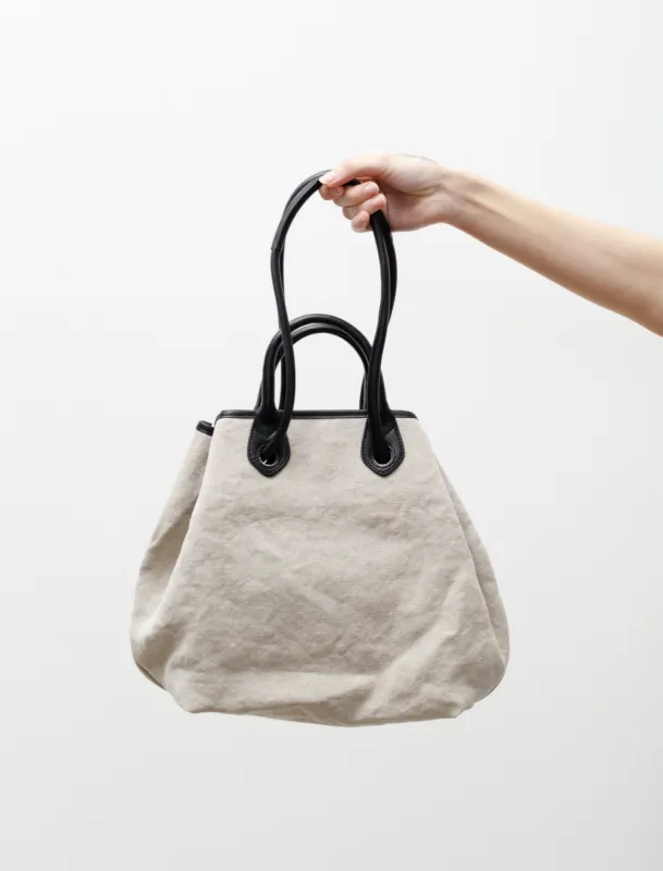 Two Way Shoulder Bag Canvas/Black made by SHOP NEIGHBOR