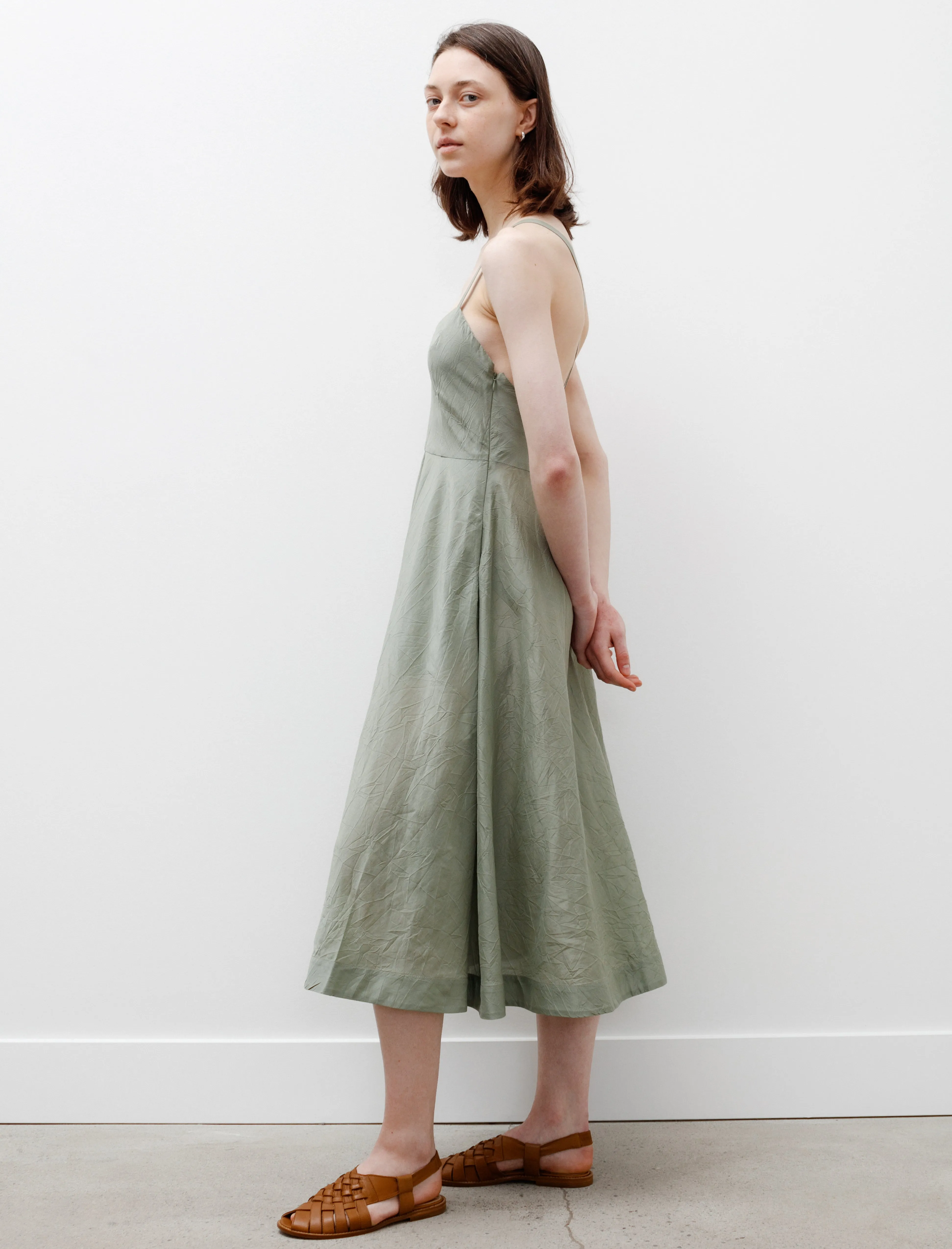 Argentina Dress Light Khaki sold by SHOP NEIGHBOR product image thumbnail 2