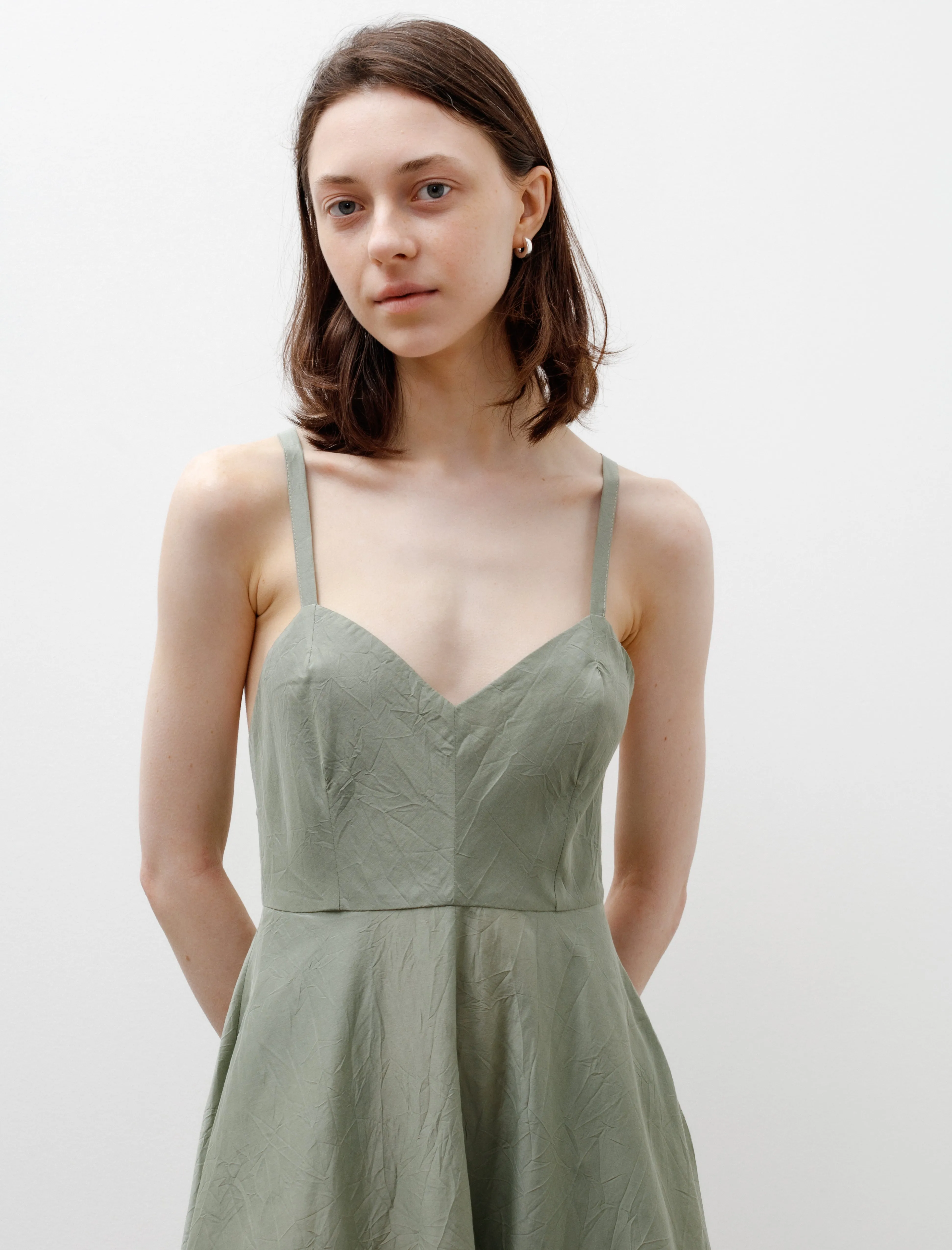 Argentina Dress Light Khaki sold by SHOP NEIGHBOR product image thumbnail 5