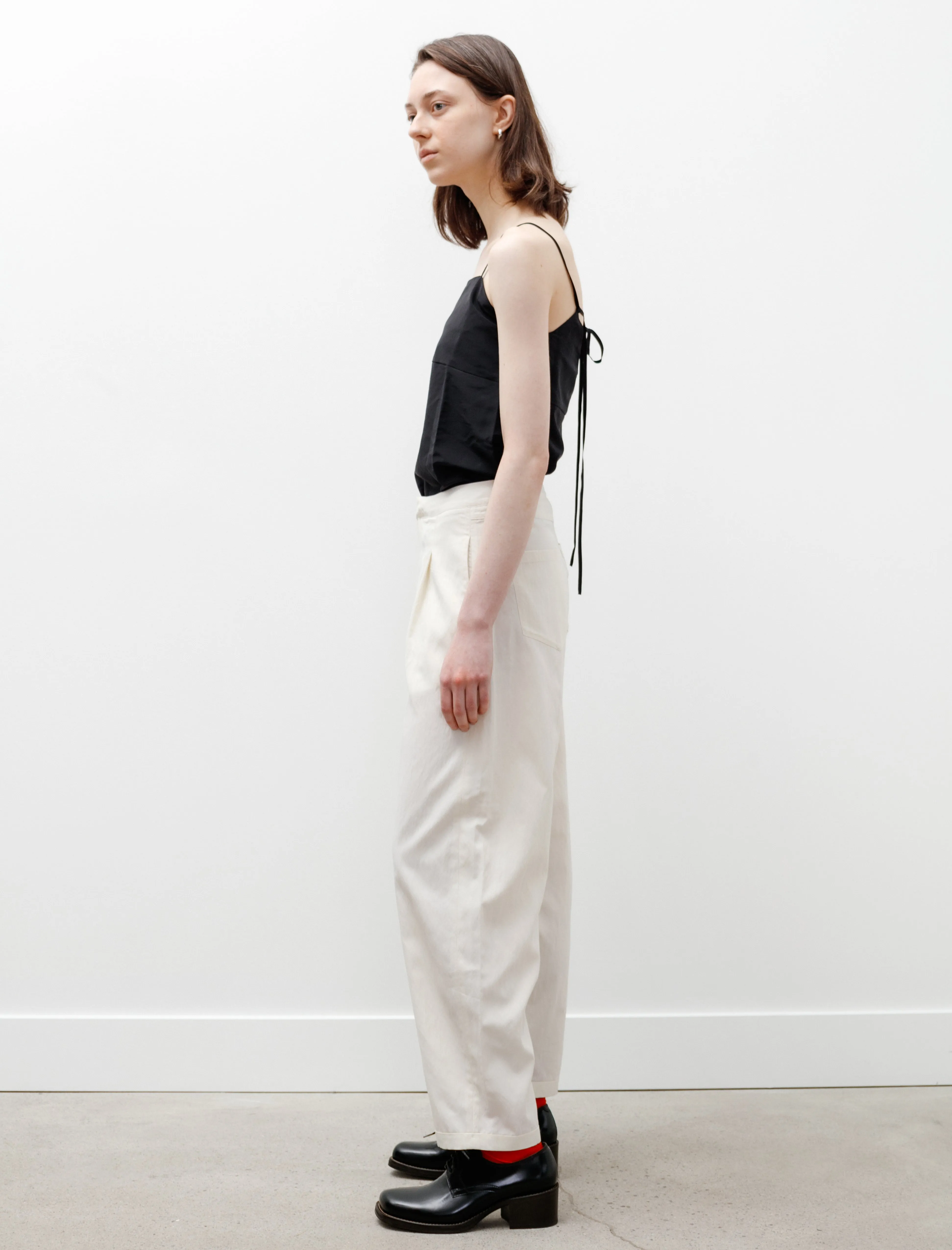 Round Leg Pants Ivory sold by SHOP NEIGHBOR product image thumbnail 3