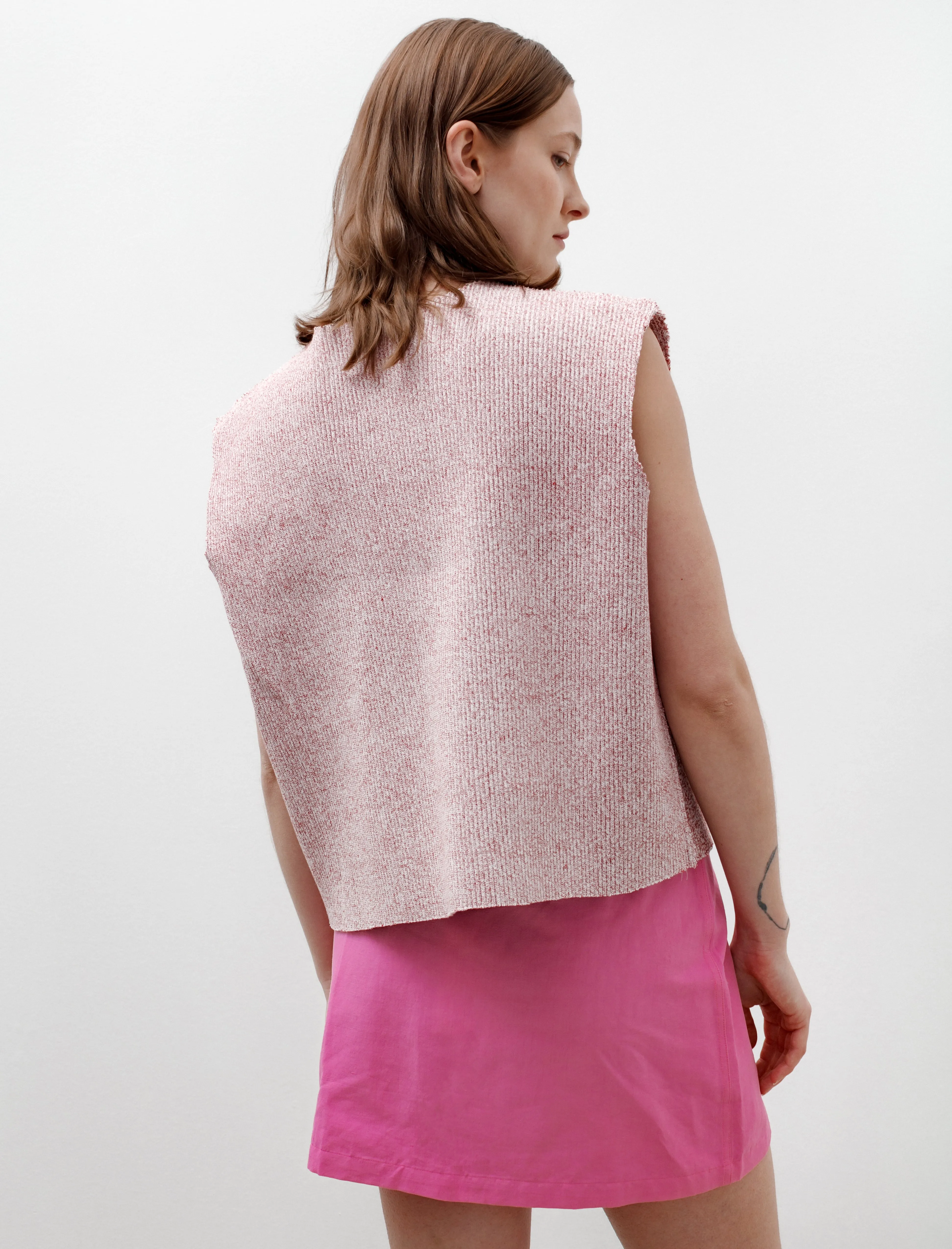 Spencer Vest Red Melange sold by SHOP NEIGHBOR product image thumbnail 3