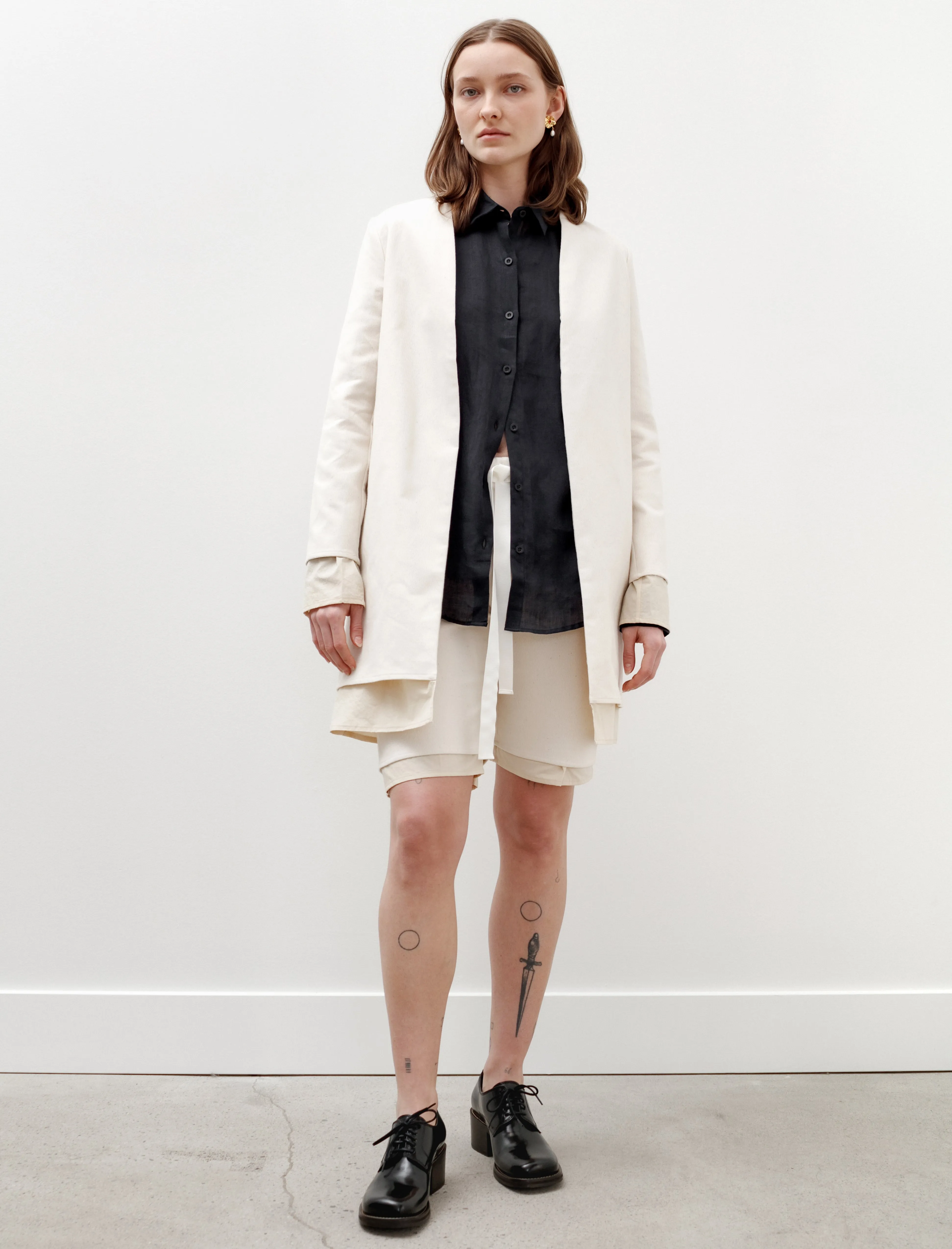 Below Shorts Off White sold by SHOP NEIGHBOR product image thumbnail 2