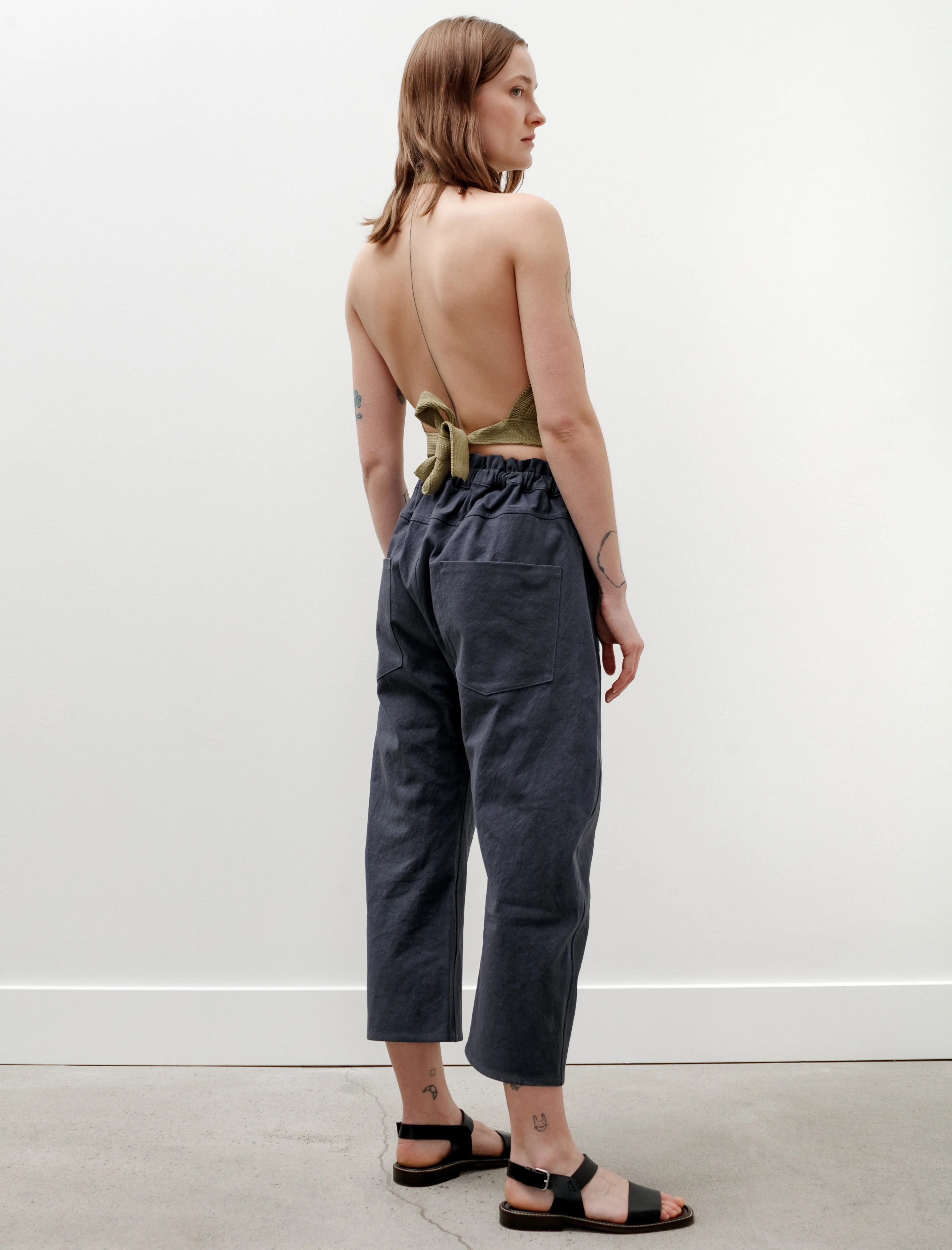 Circle Pants Navy sold by SHOP NEIGHBOR product image thumbnail 4