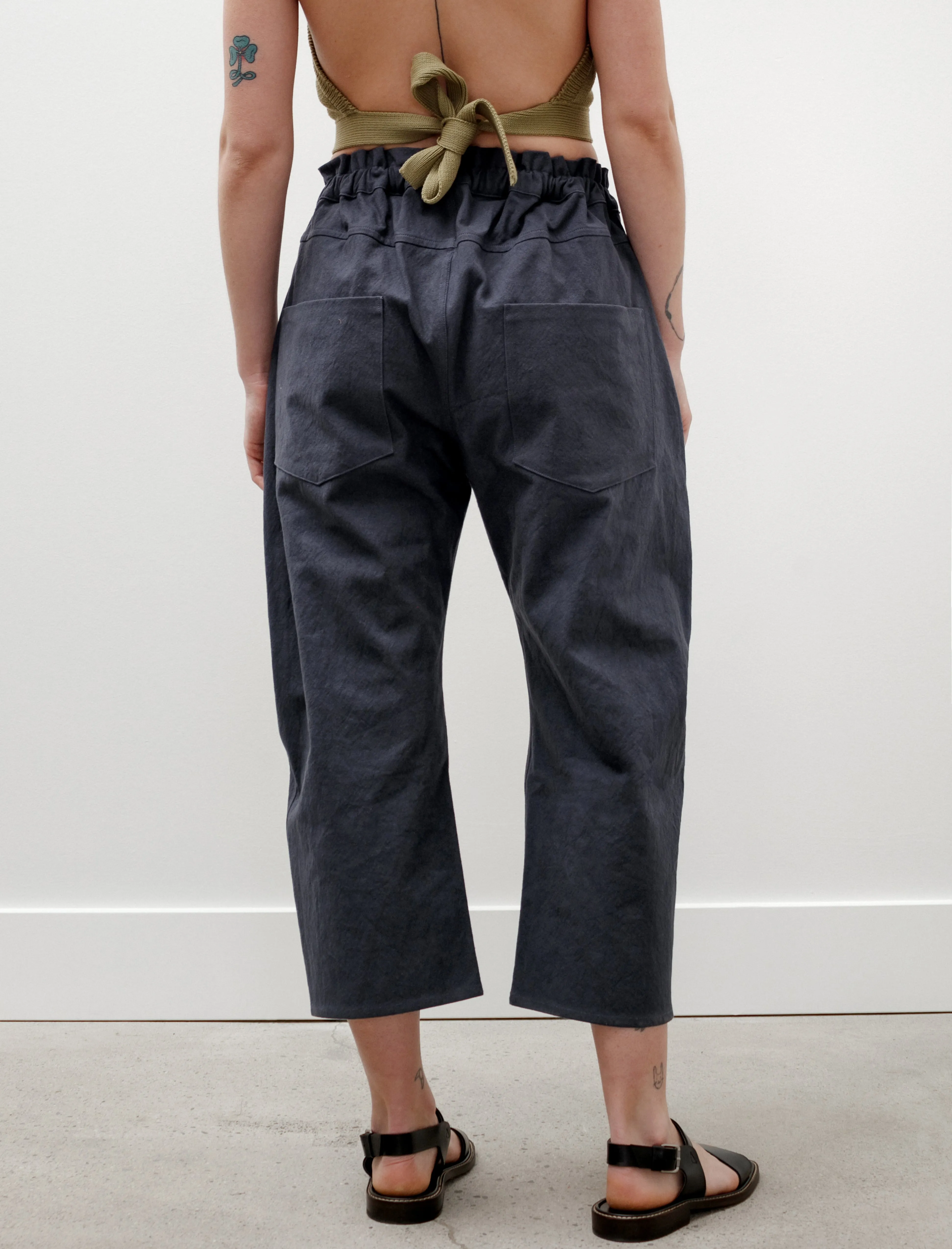 Circle Pants Navy sold by SHOP NEIGHBOR product image thumbnail 5