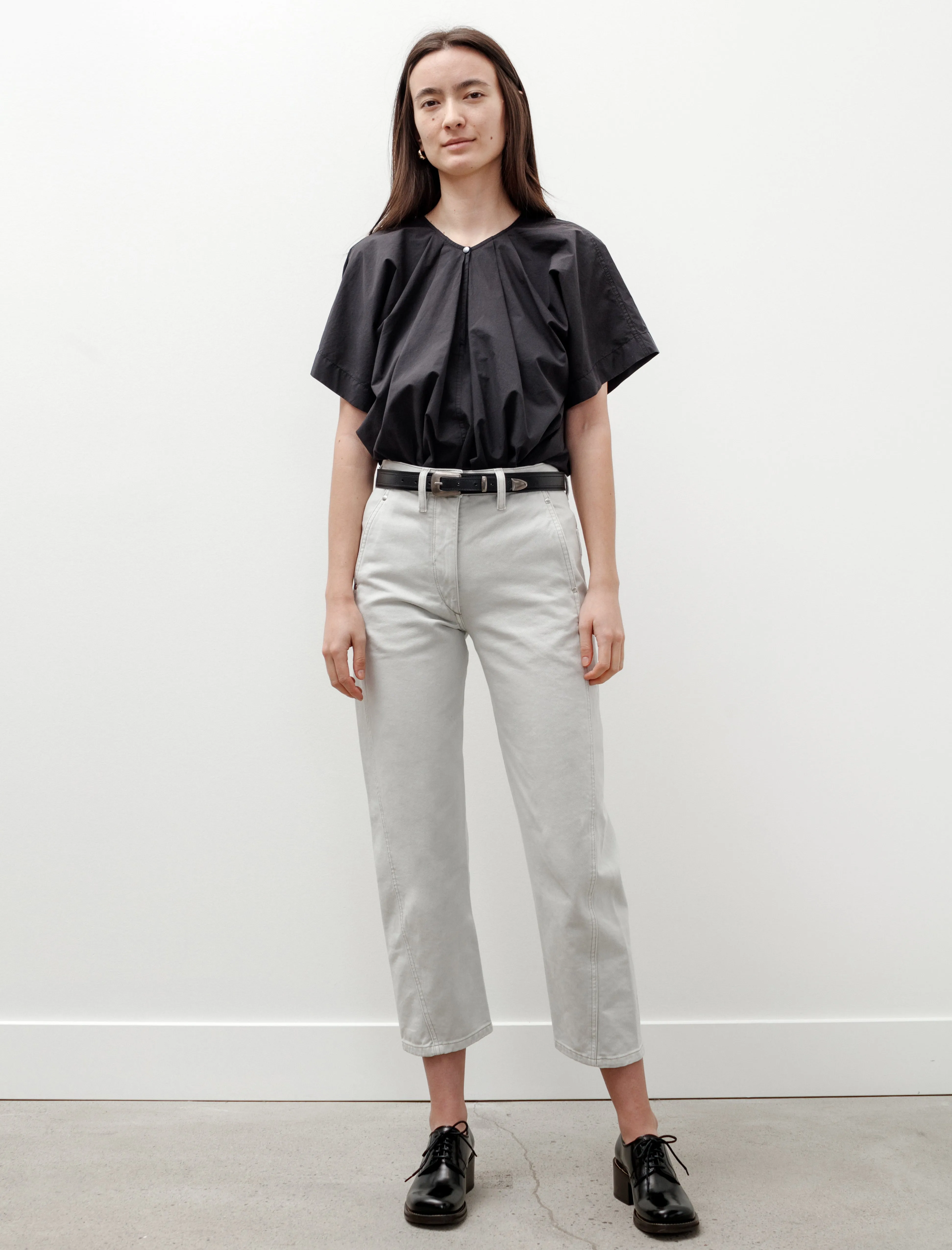 Twisted Pants Denim Snow Grey sold by SHOP NEIGHBOR