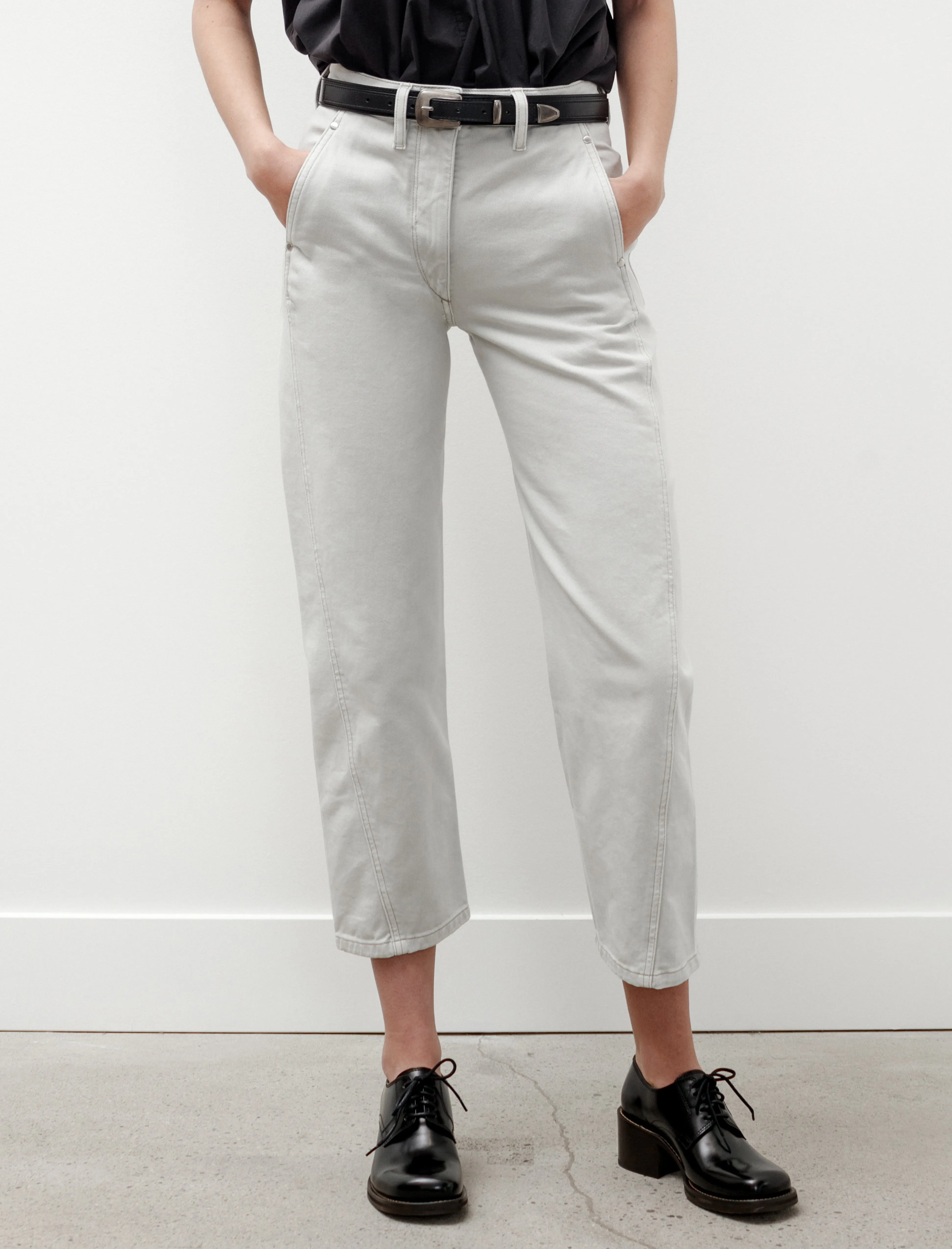 Twisted Pants Denim Snow Grey sold by SHOP NEIGHBOR product image thumbnail 2