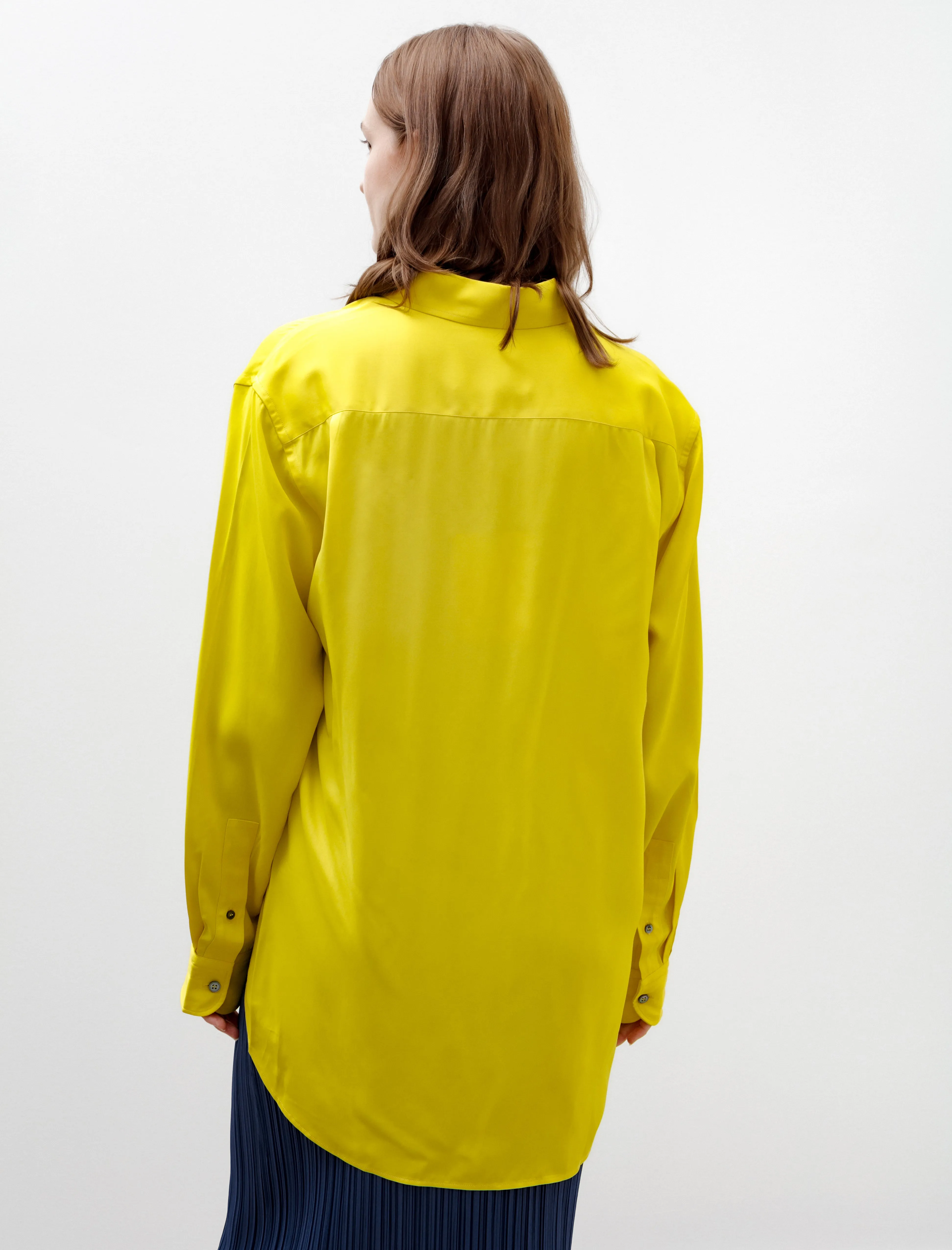 Bissett Shirt Fluid Viscose Quince sold by SHOP NEIGHBOR product image thumbnail 5