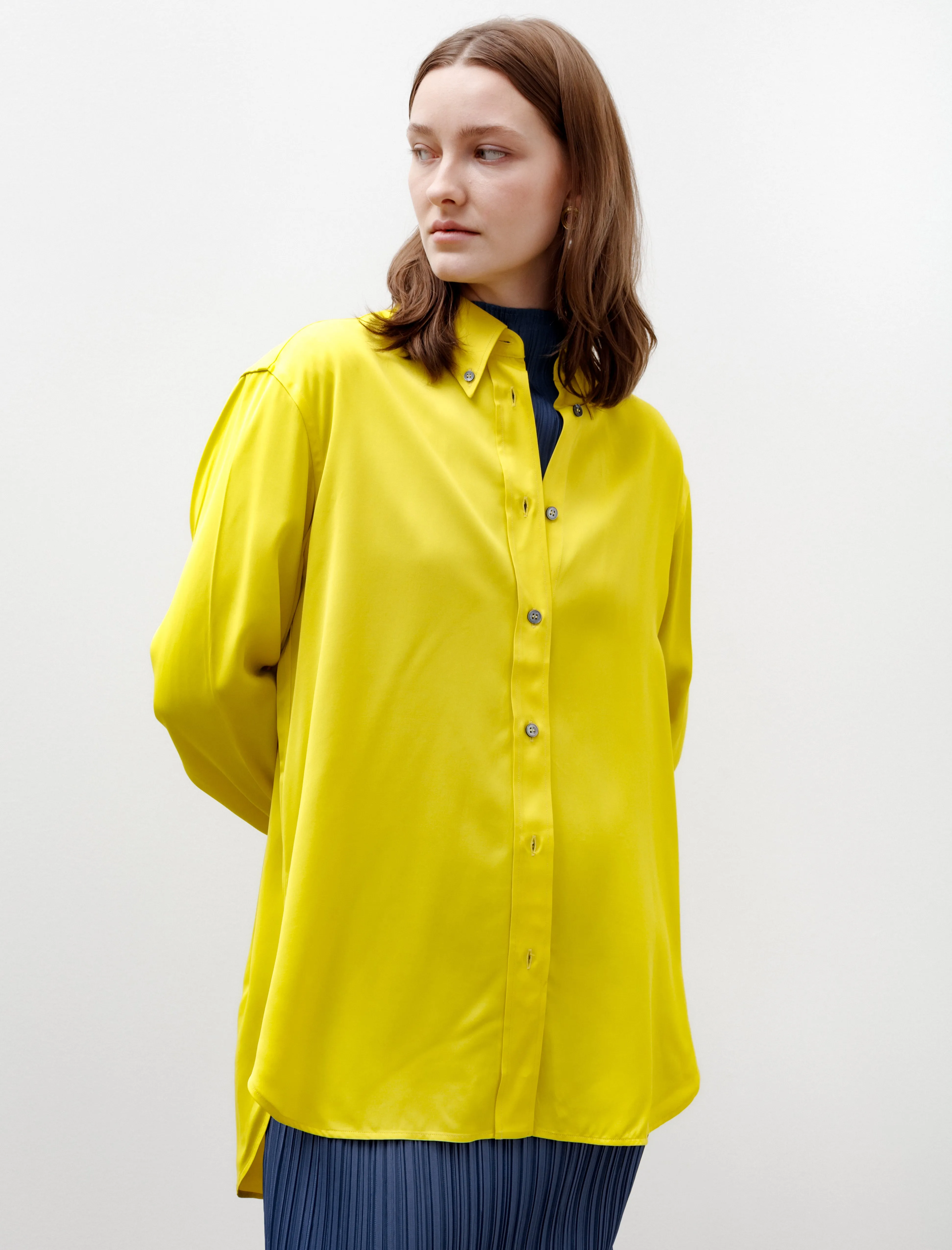 Bissett Shirt Fluid Viscose Quince sold by SHOP NEIGHBOR product image thumbnail 3