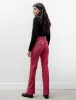 Sharp Trousers Pink Fluid Wool sold by SHOP NEIGHBOR