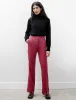 Sharp Trousers Pink Fluid Wool sold by SHOP NEIGHBOR