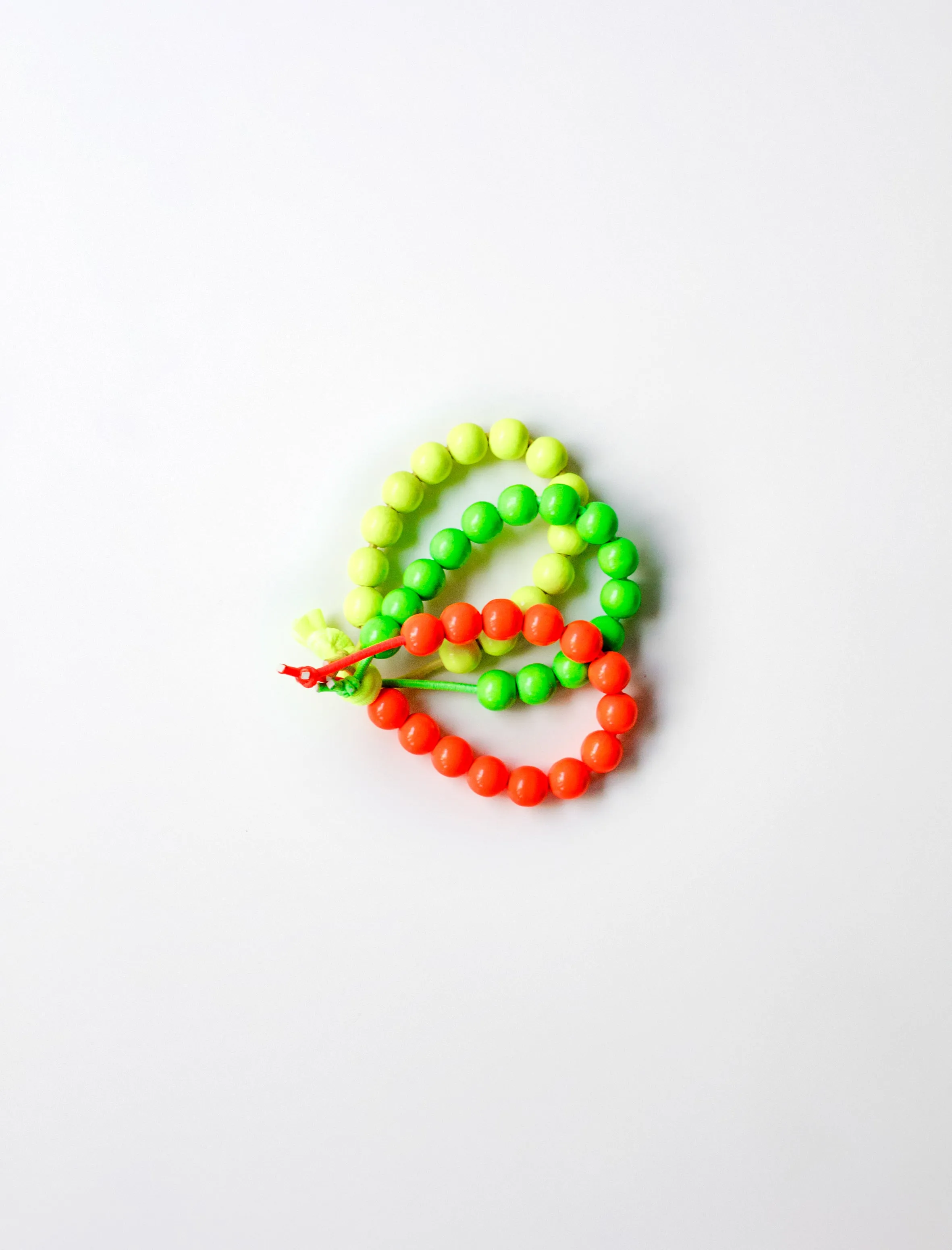 Perlen Haargumi Neon Mix sold by SHOP NEIGHBOR