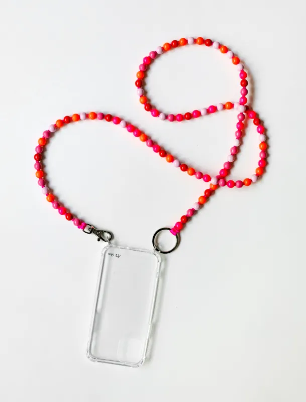 Handykette Phone Necklace Pink Mix sold by SHOP NEIGHBOR