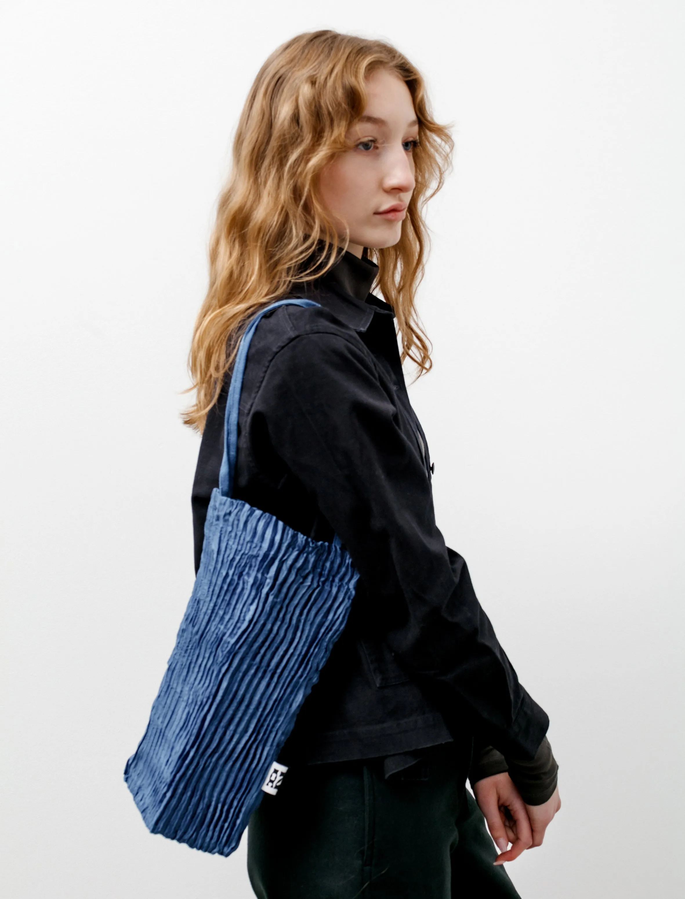 Plissé Bag Dark Indigo sold by SHOP NEIGHBOR product image thumbnail 2