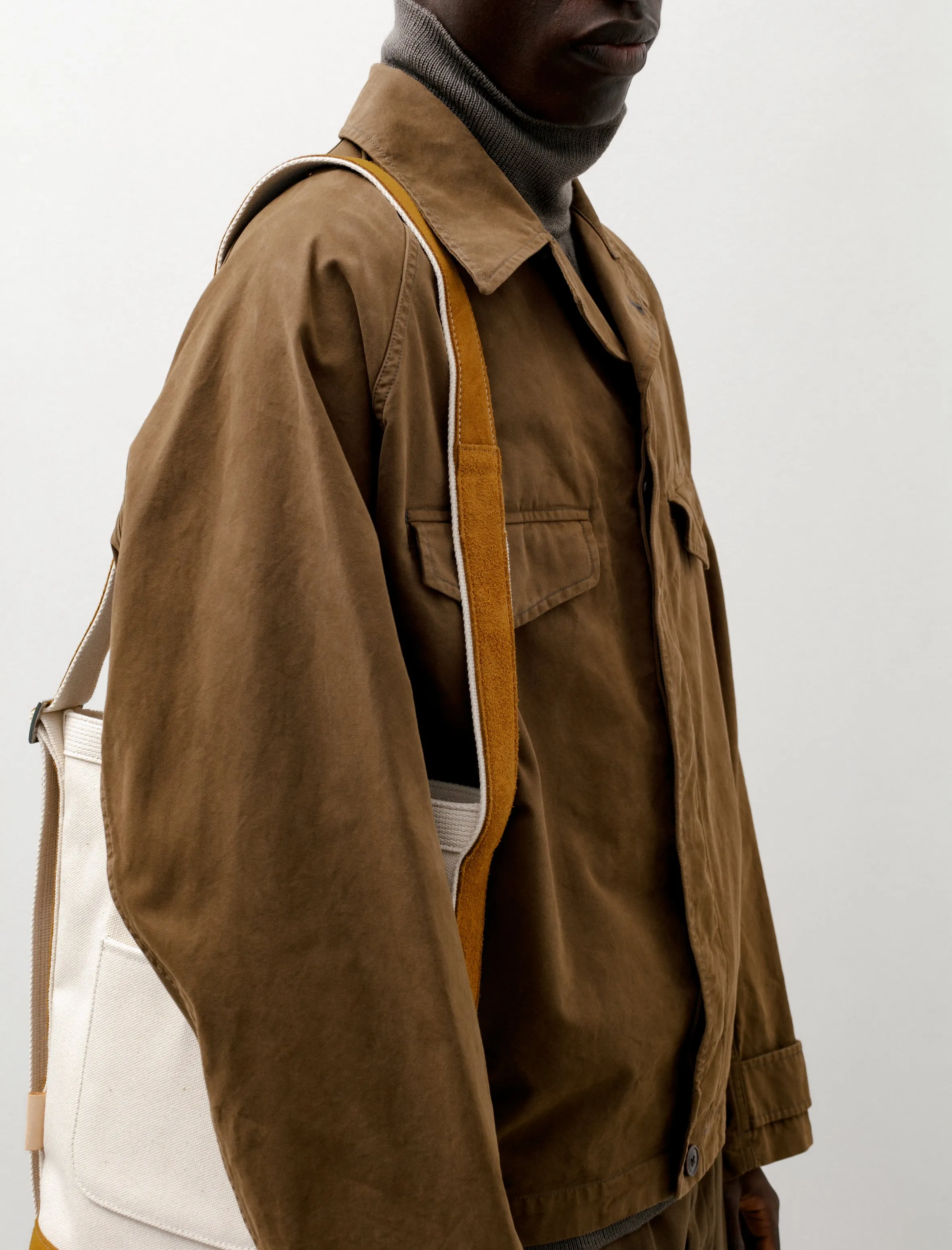 Campus Suede Shoulder Bag Camel sold by SHOP NEIGHBOR product image thumbnail 5