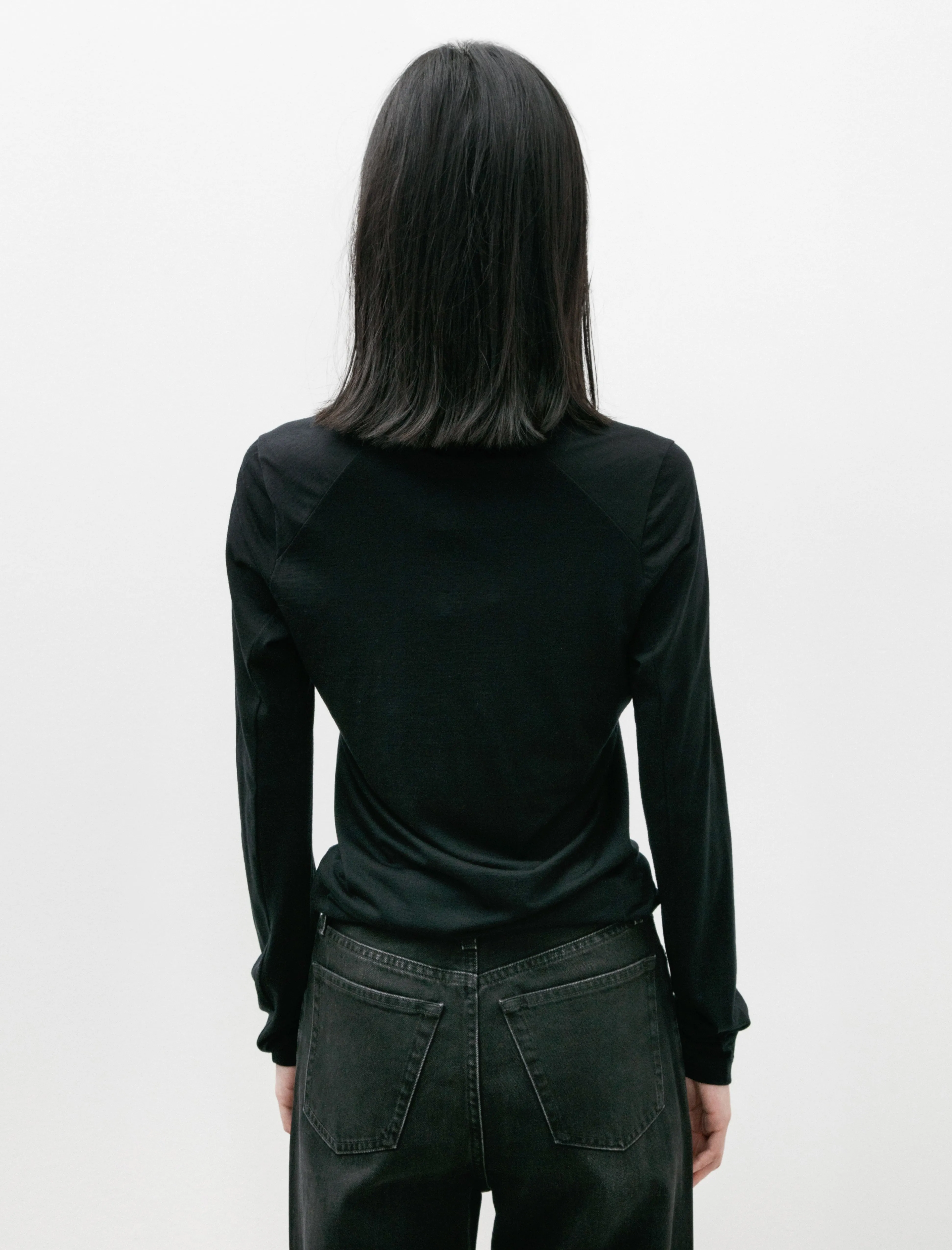 Frame LS Crew Black sold by SHOP NEIGHBOR product image thumbnail 4