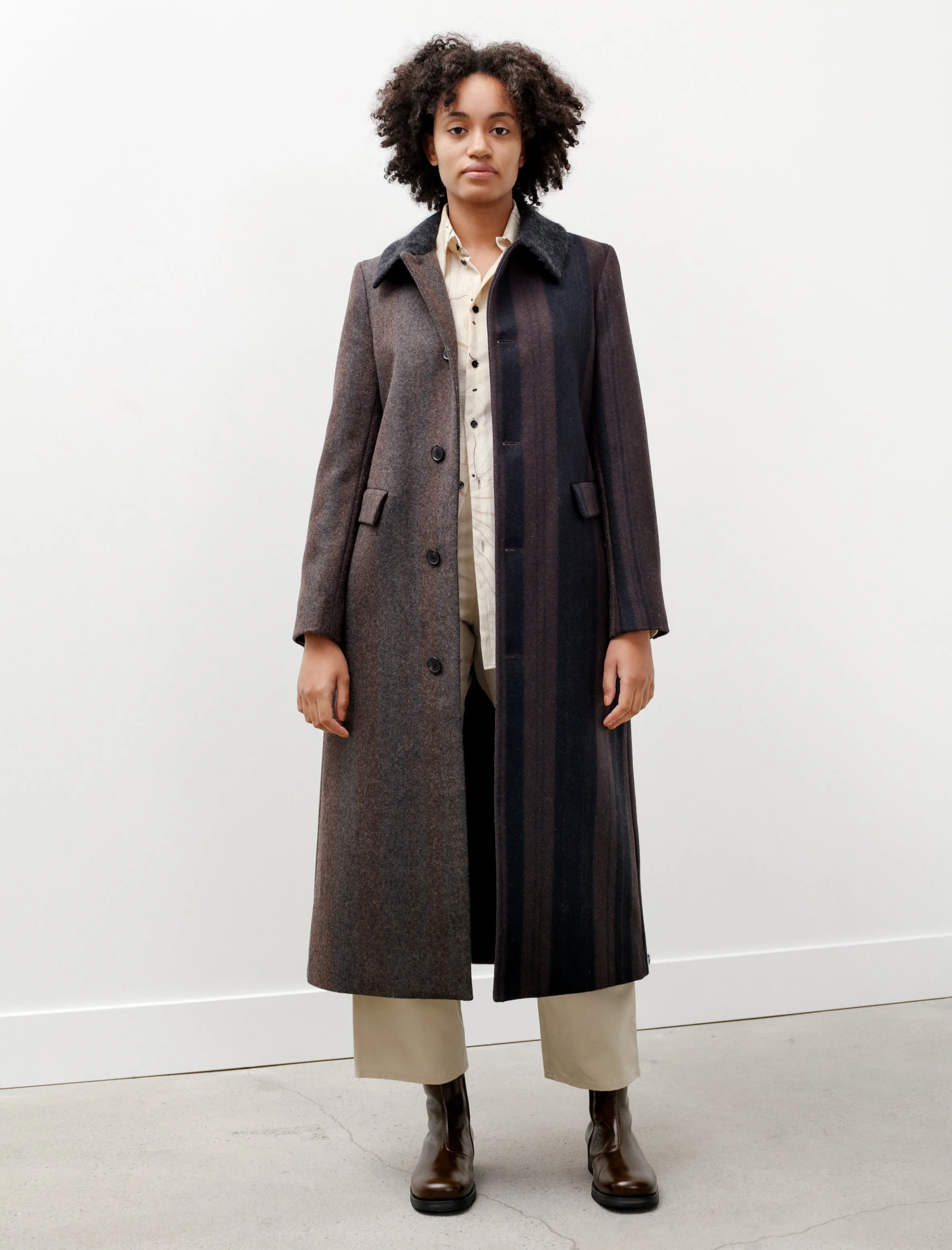 Coat Pygora Tar sold by SHOP NEIGHBOR