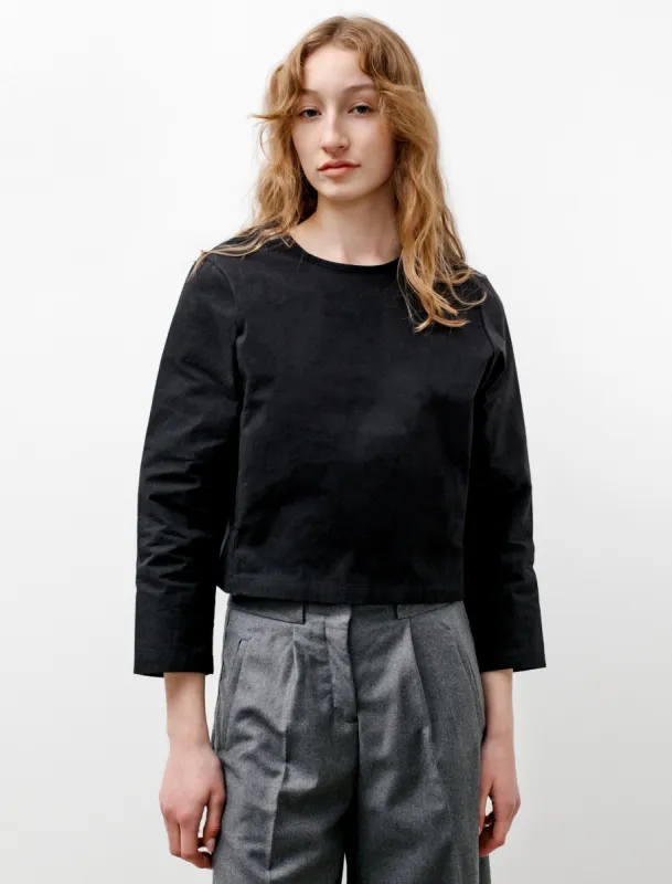 WR-13 S5 Pullover Top Black Wax made by SHOP NEIGHBOR