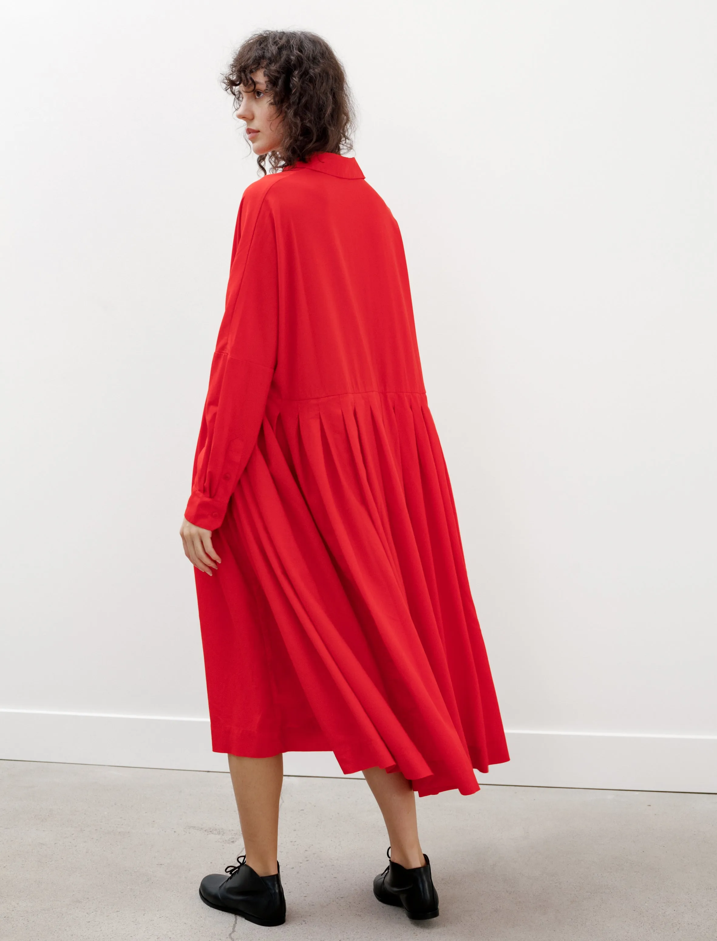 Waga Box Dress Voile Red sold by SHOP NEIGHBOR product image thumbnail 4