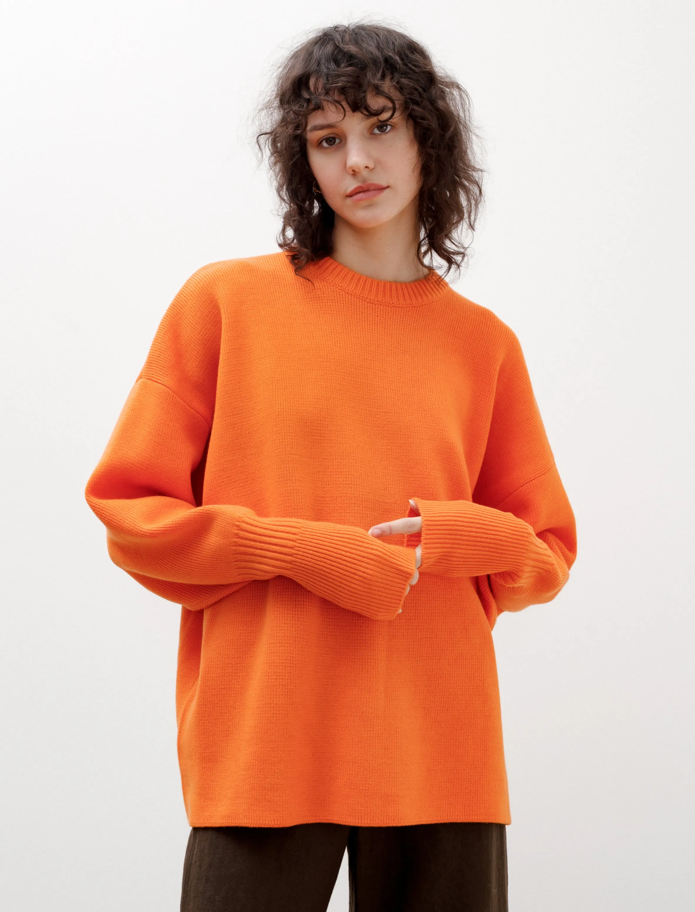 Wool Milan Top 1 Orange sold by SHOP NEIGHBOR