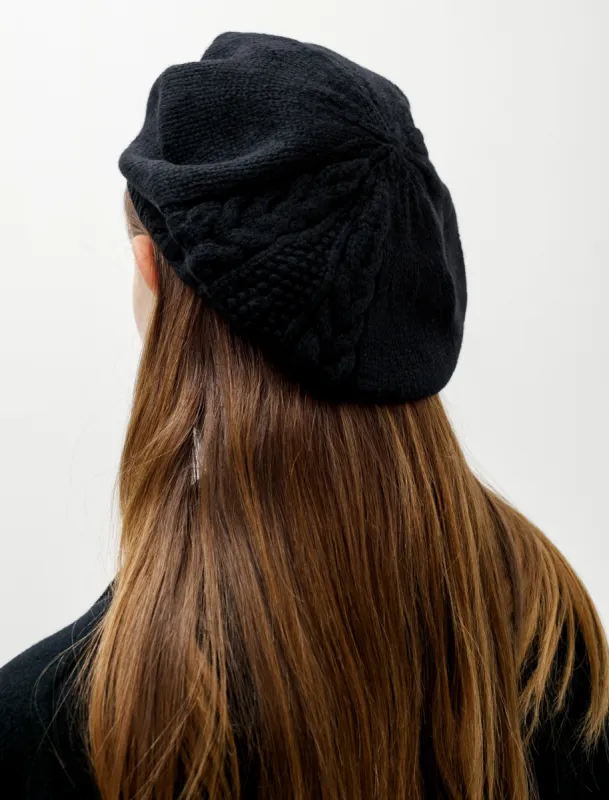 Cable Knitted Beret sold by SHOP NEIGHBOR