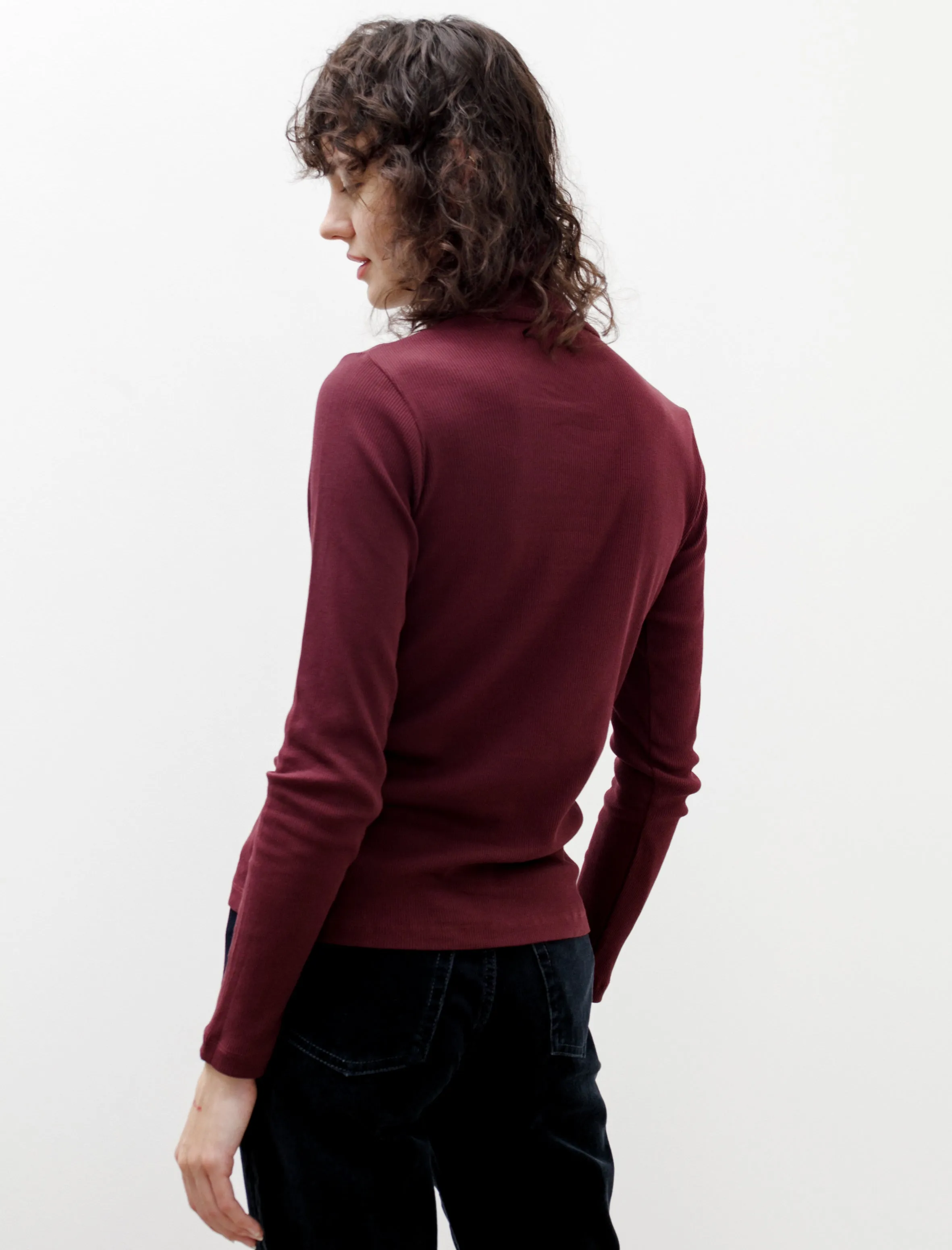 Long Sleeve High Neck T-Shirt Port sold by SHOP NEIGHBOR product image thumbnail 3