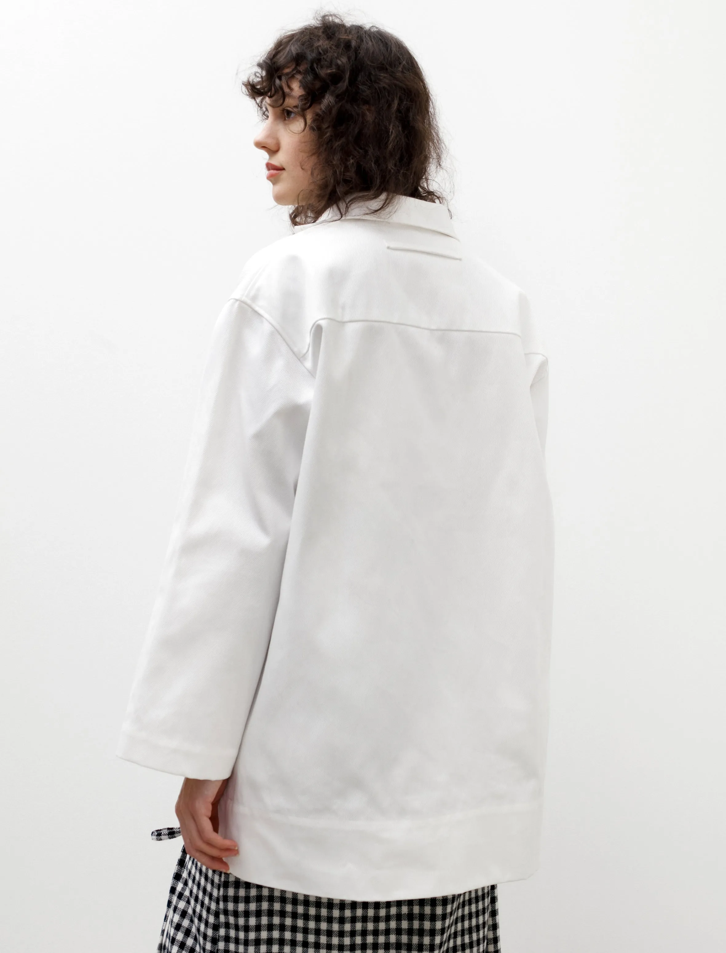 Marine Medium Dress White sold by SHOP NEIGHBOR product image thumbnail 4