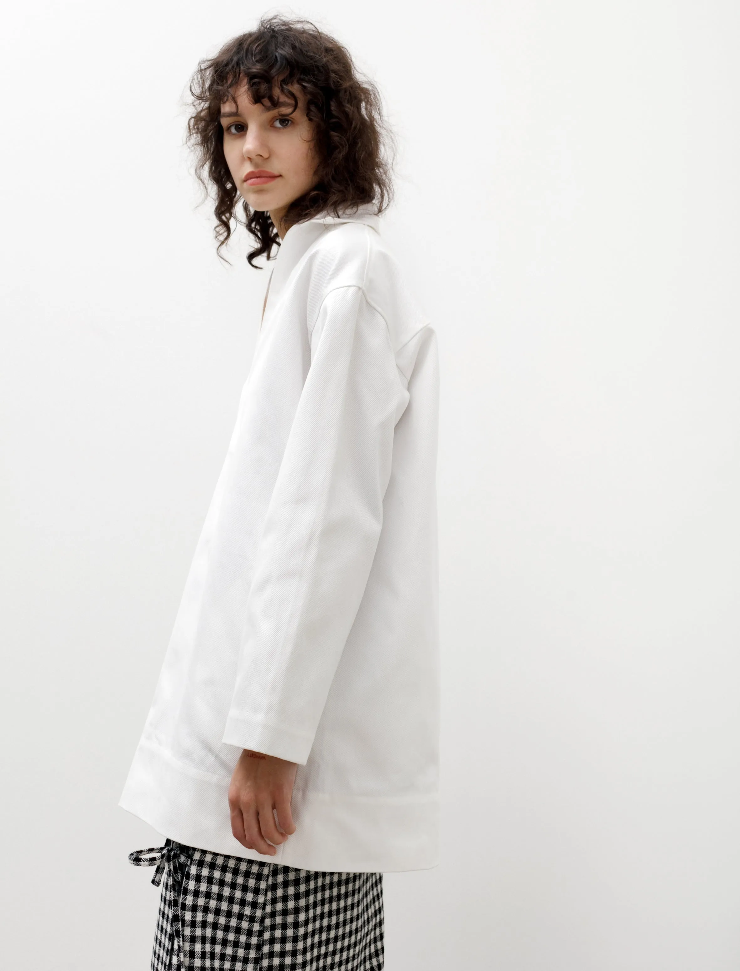 Marine Medium Dress White sold by SHOP NEIGHBOR product image thumbnail 3