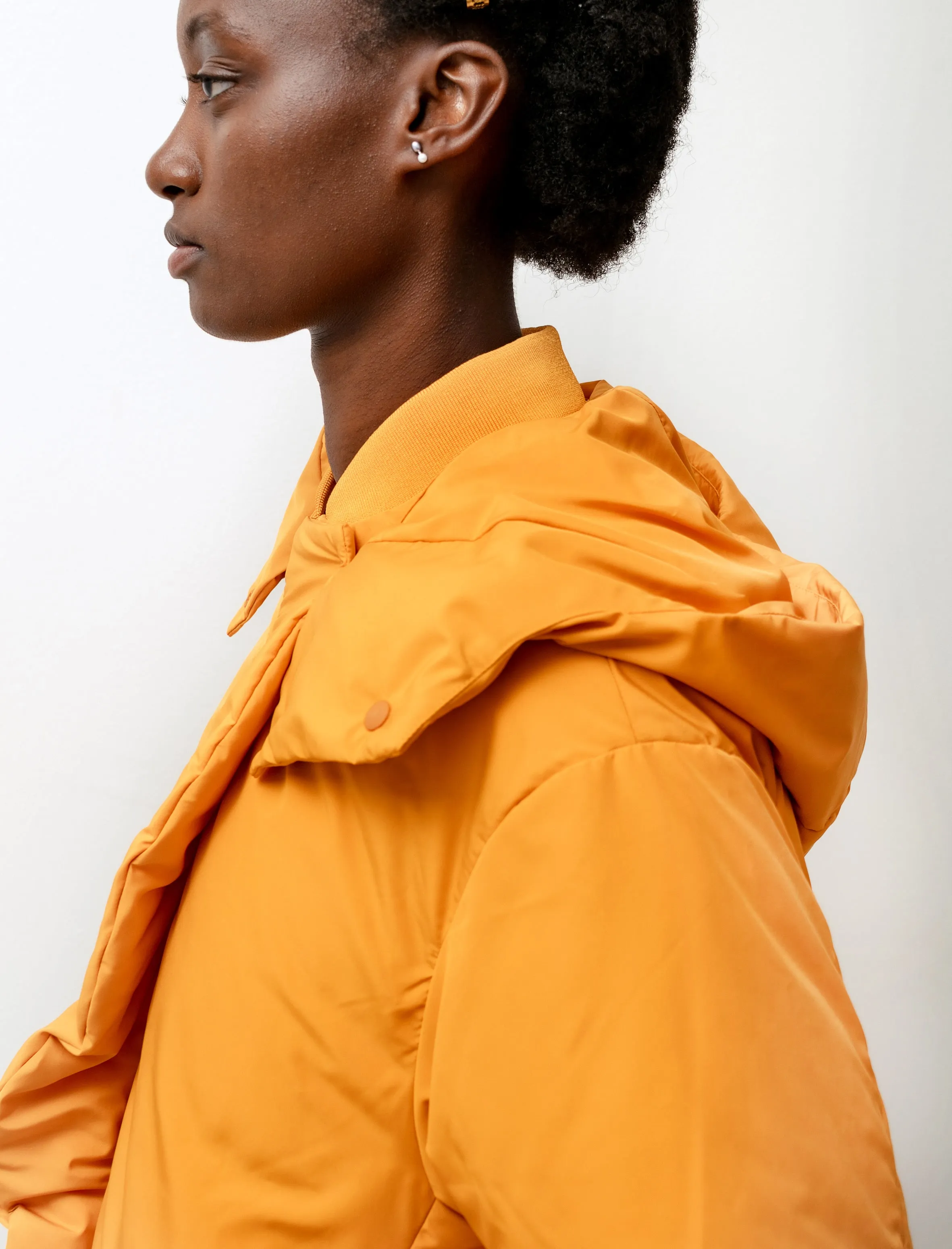 Puffer Hoodie Jacket Tangerine sold by SHOP NEIGHBOR product image thumbnail 3