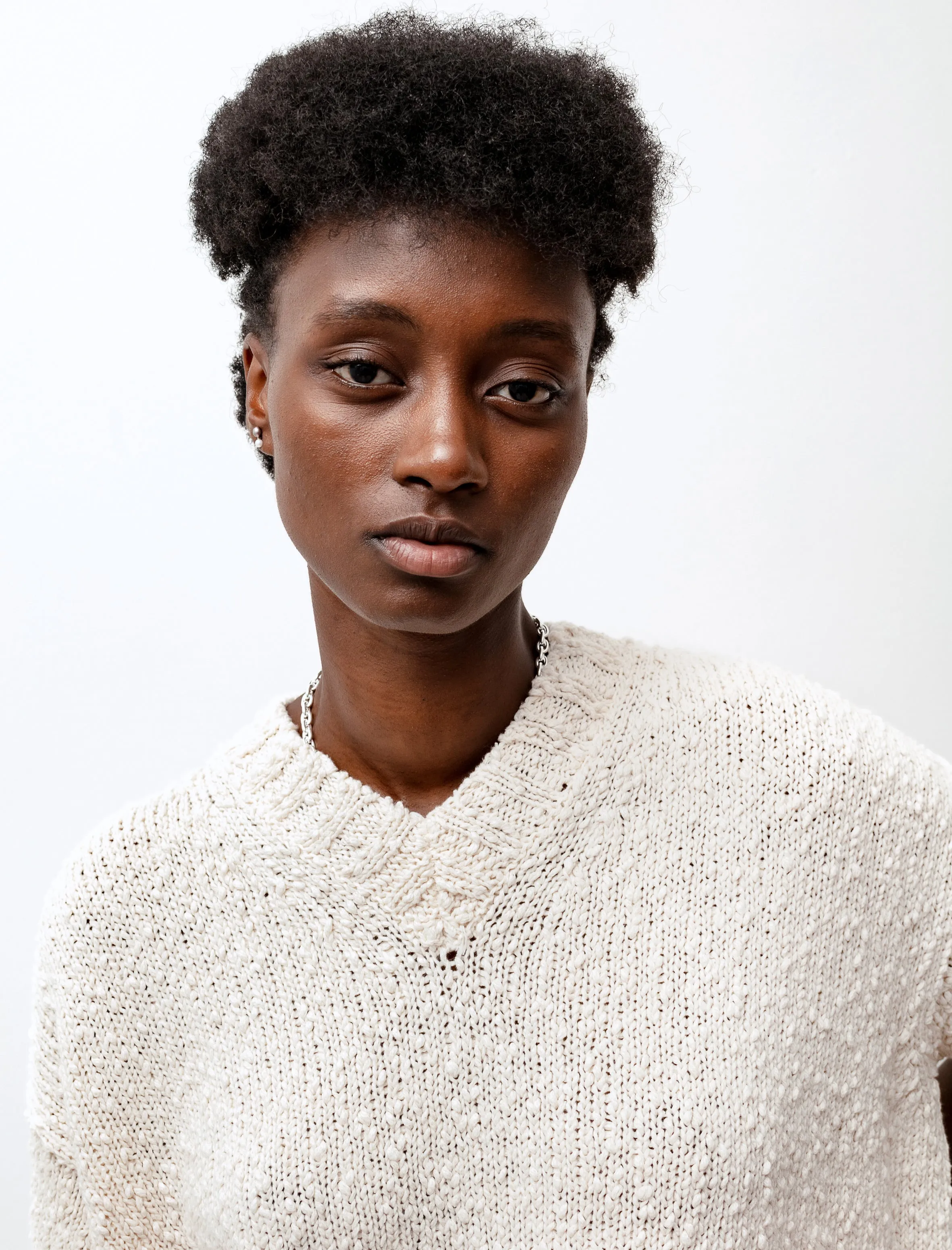 Petalo Knit Top Chalk sold by SHOP NEIGHBOR product image thumbnail 4