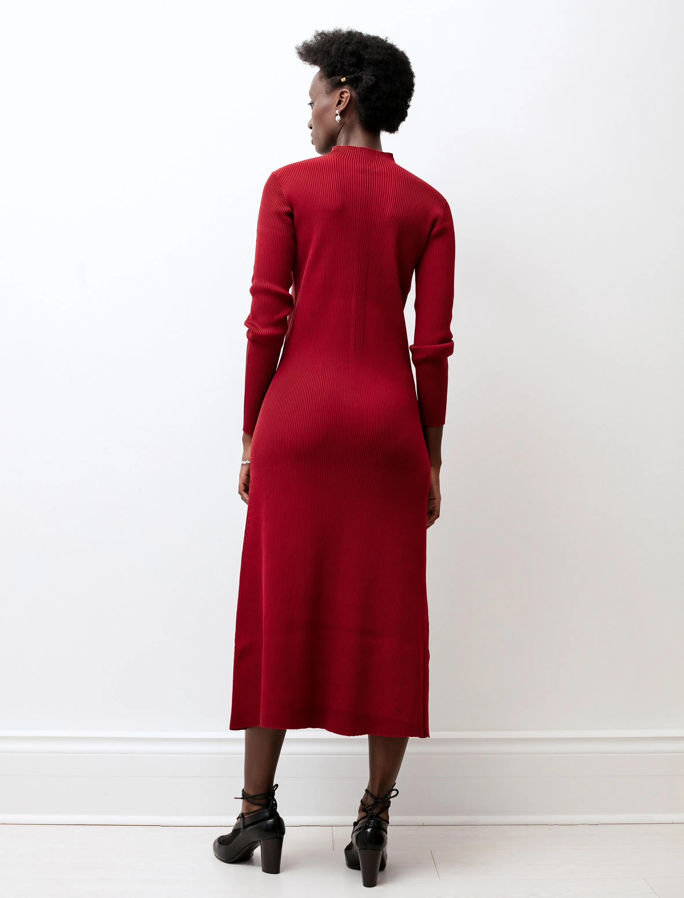 Portrait Dress 2 Red sold by SHOP NEIGHBOR product image thumbnail 4