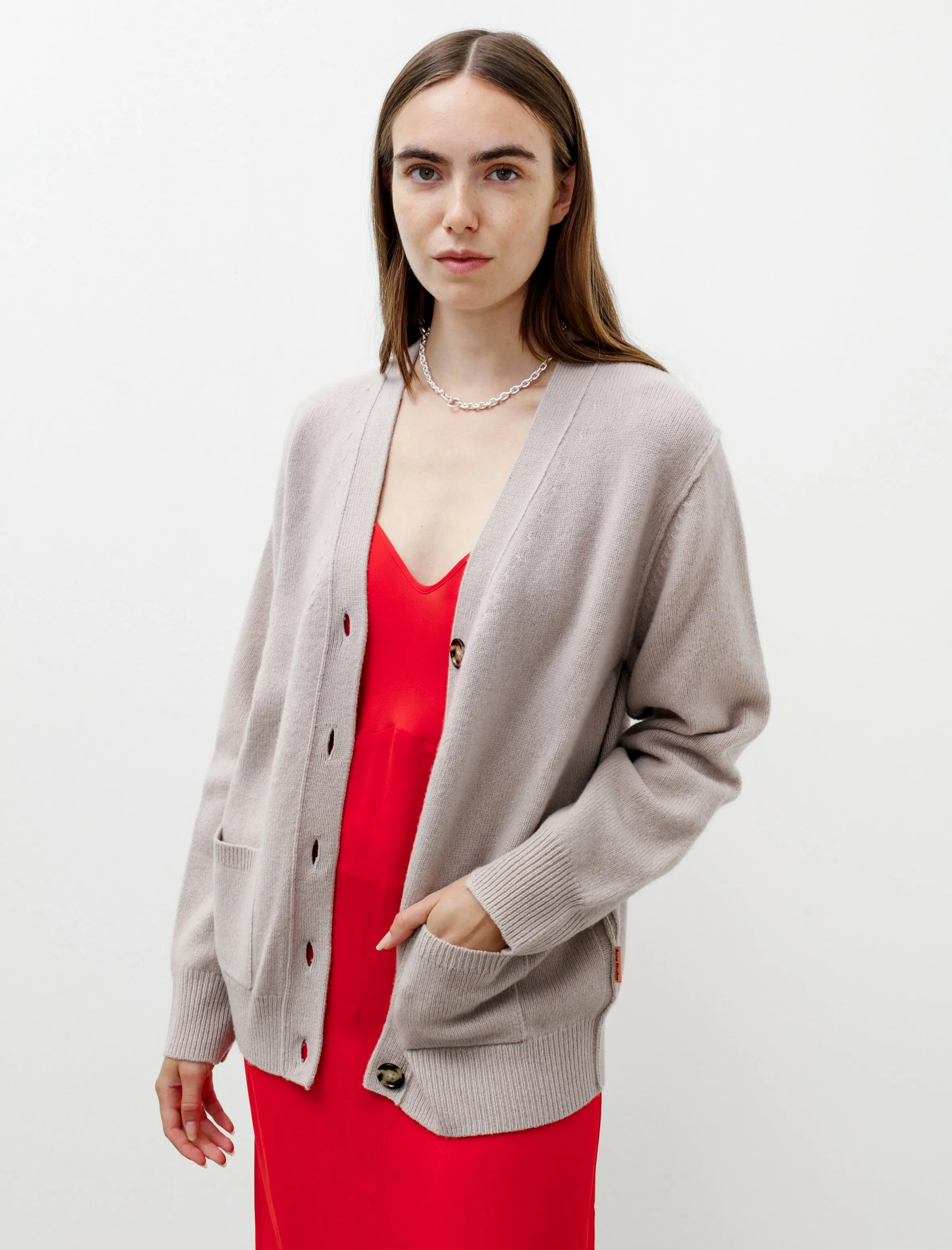 Wool Blend Cardigan Cold Beige sold by SHOP NEIGHBOR product image thumbnail 2