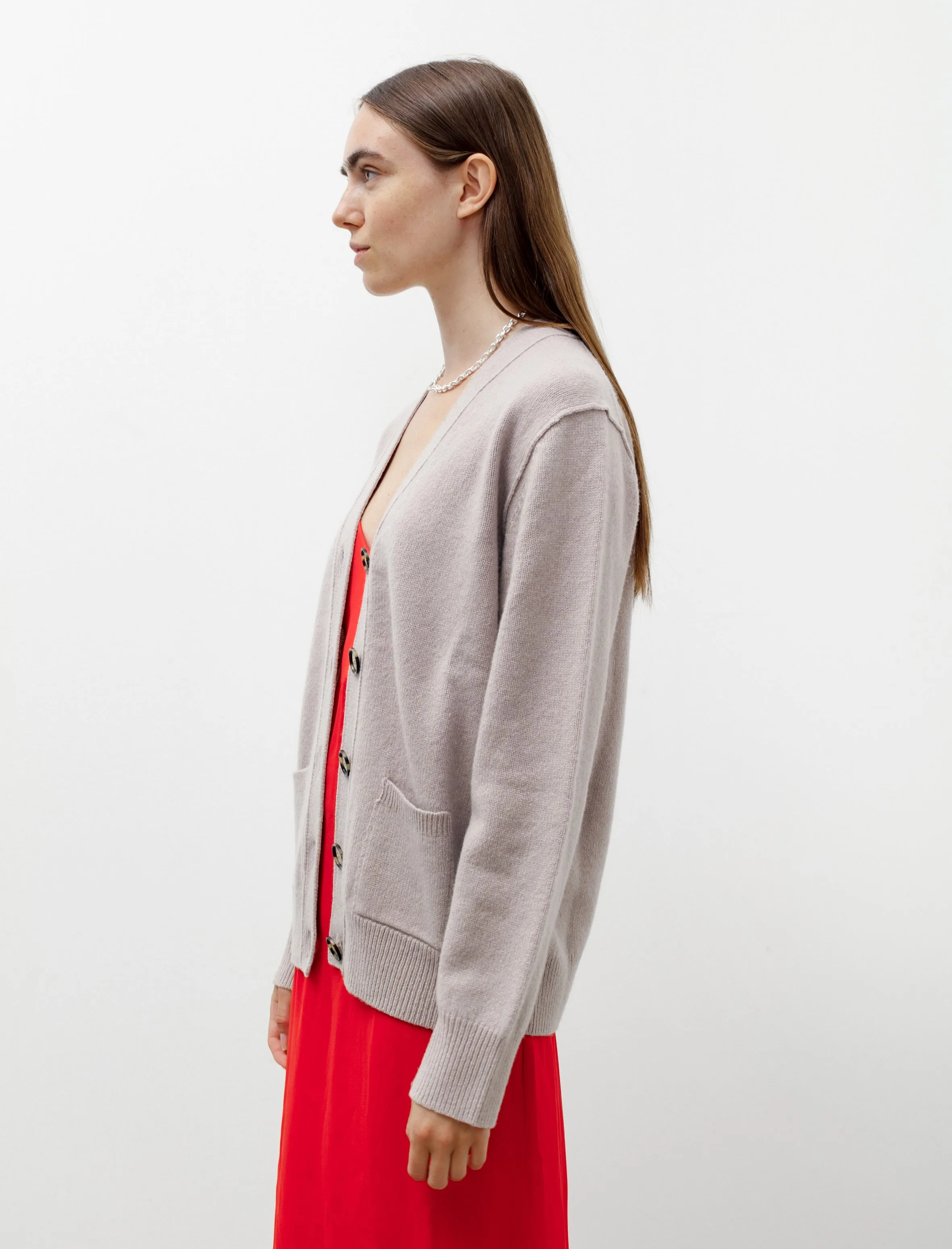 Wool Blend Cardigan Cold Beige sold by SHOP NEIGHBOR product image thumbnail 5