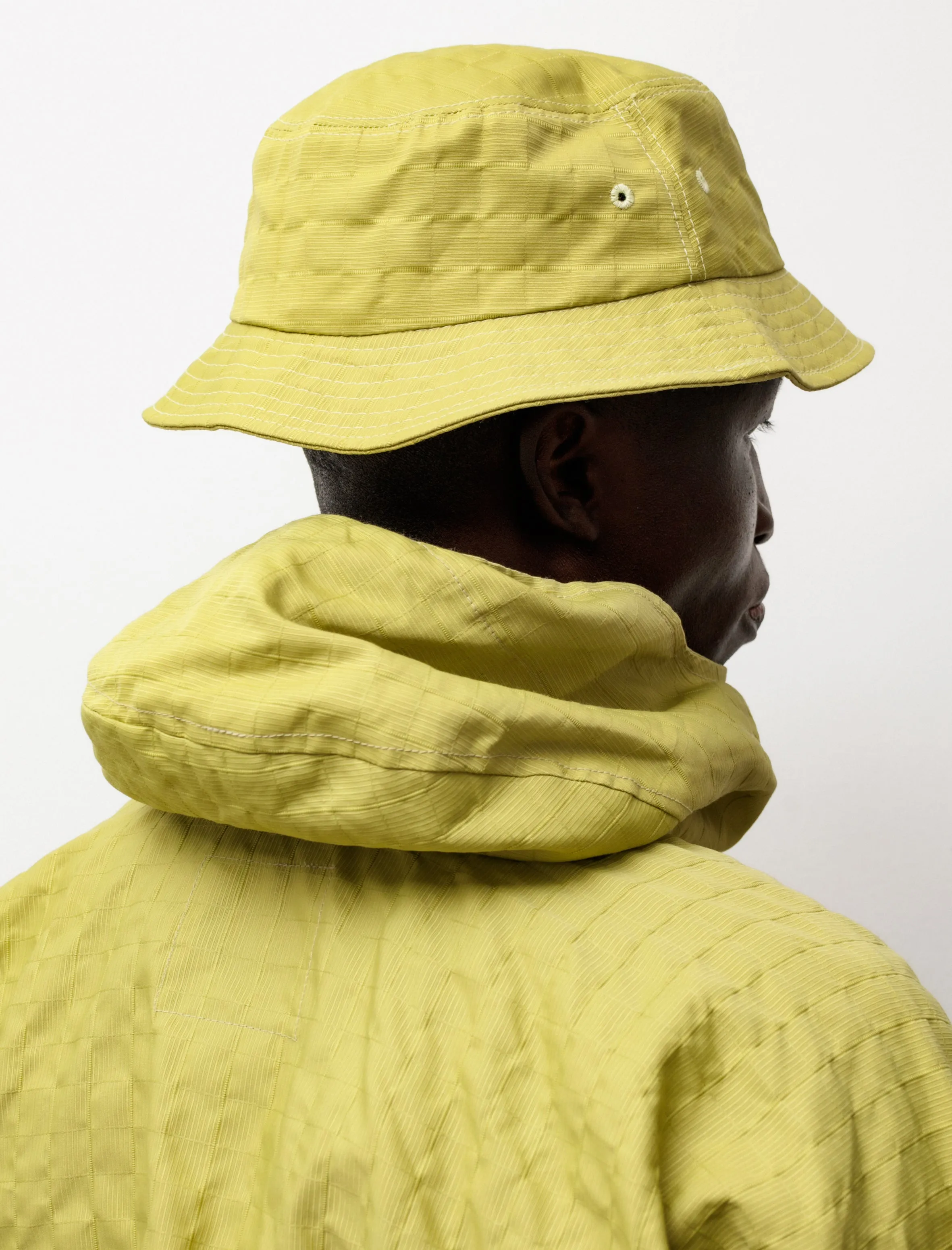 Bucket Hat One Grainstop Golden Lime sold by SHOP NEIGHBOR product image thumbnail 2