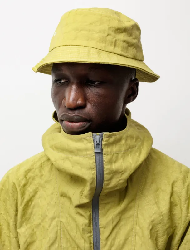 Bucket Hat One Grainstop Golden Lime made by SHOP NEIGHBOR