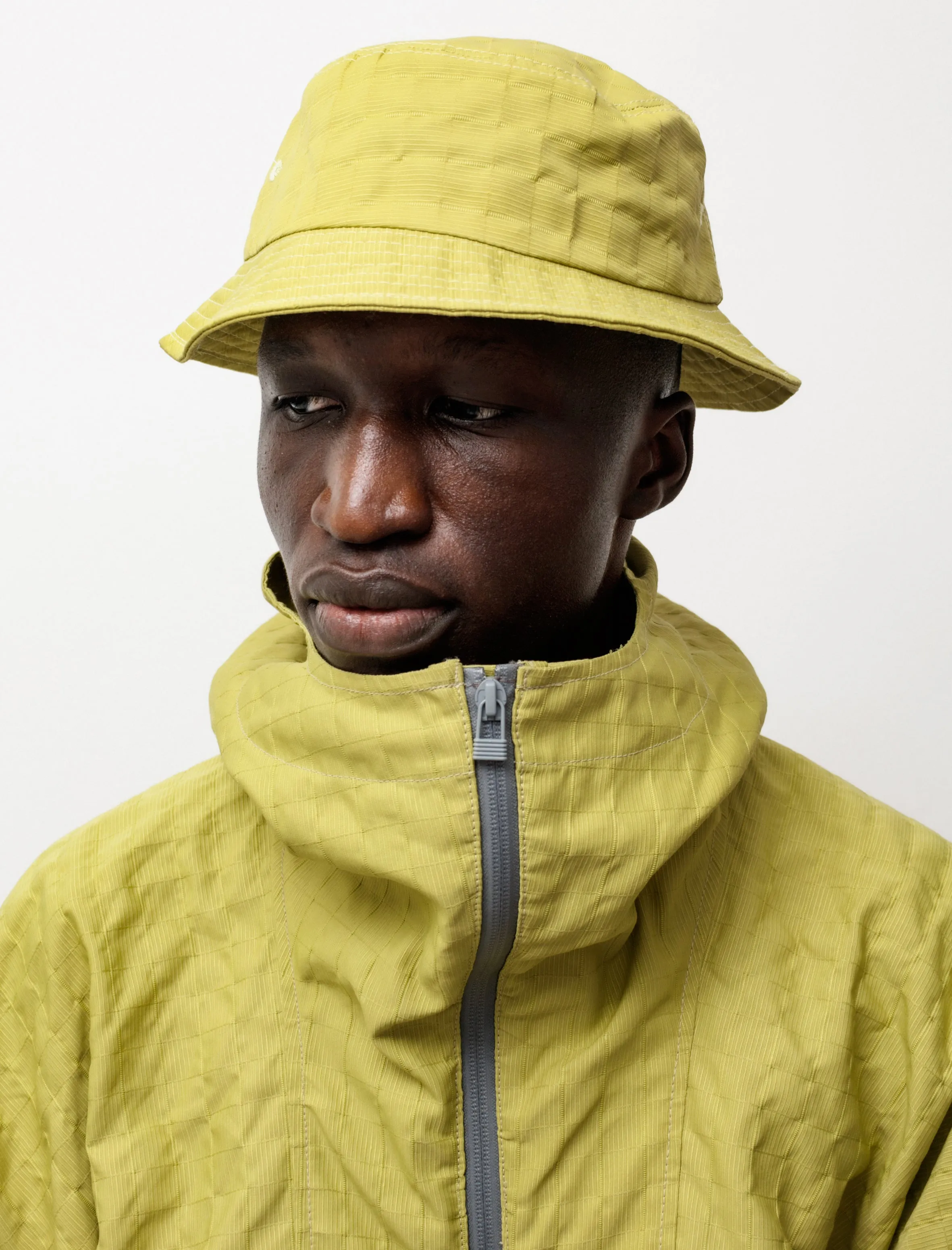Bucket Hat One Grainstop Golden Lime sold by SHOP NEIGHBOR