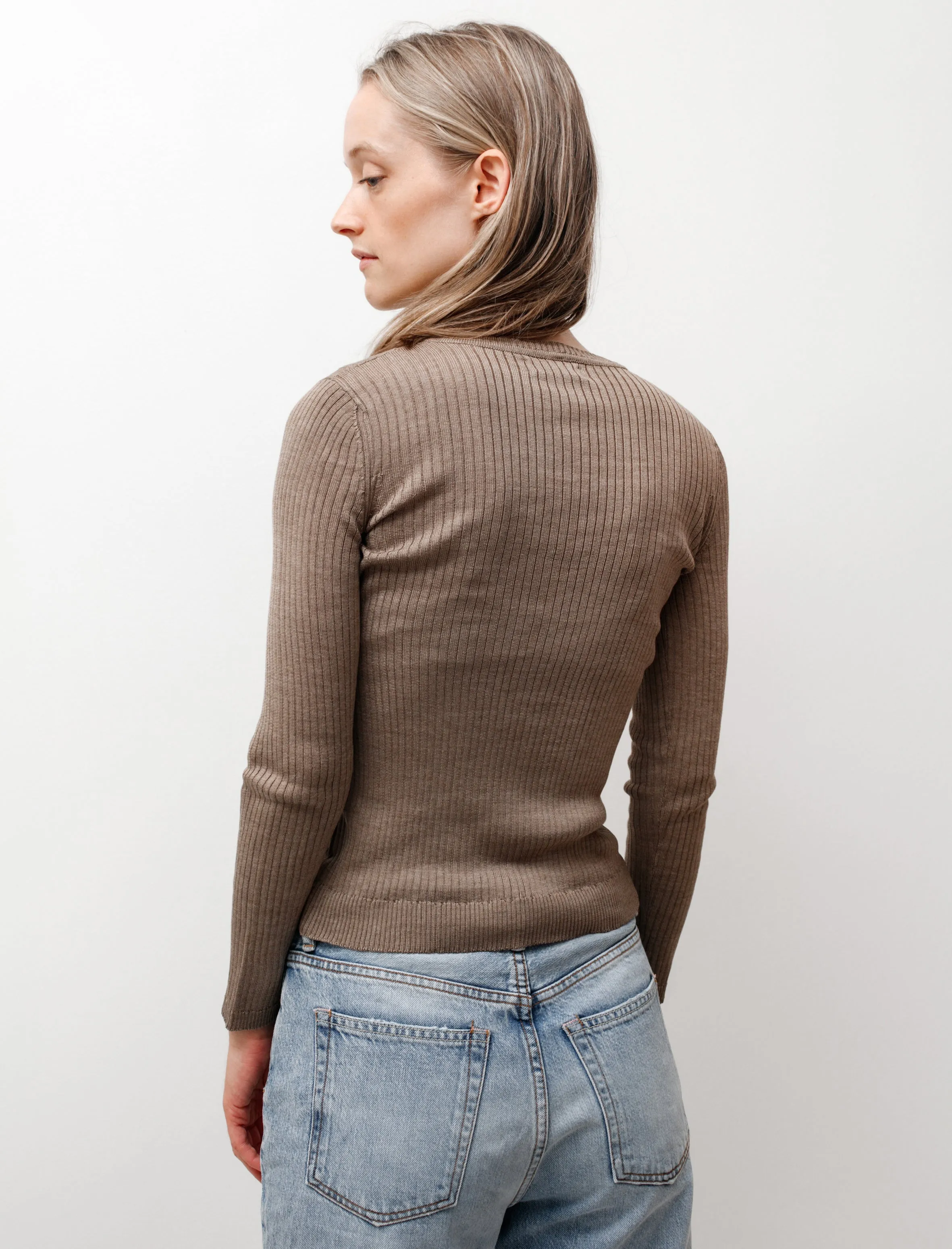 Long Sleeve Crewneck Gris sold by SHOP NEIGHBOR product image thumbnail 3