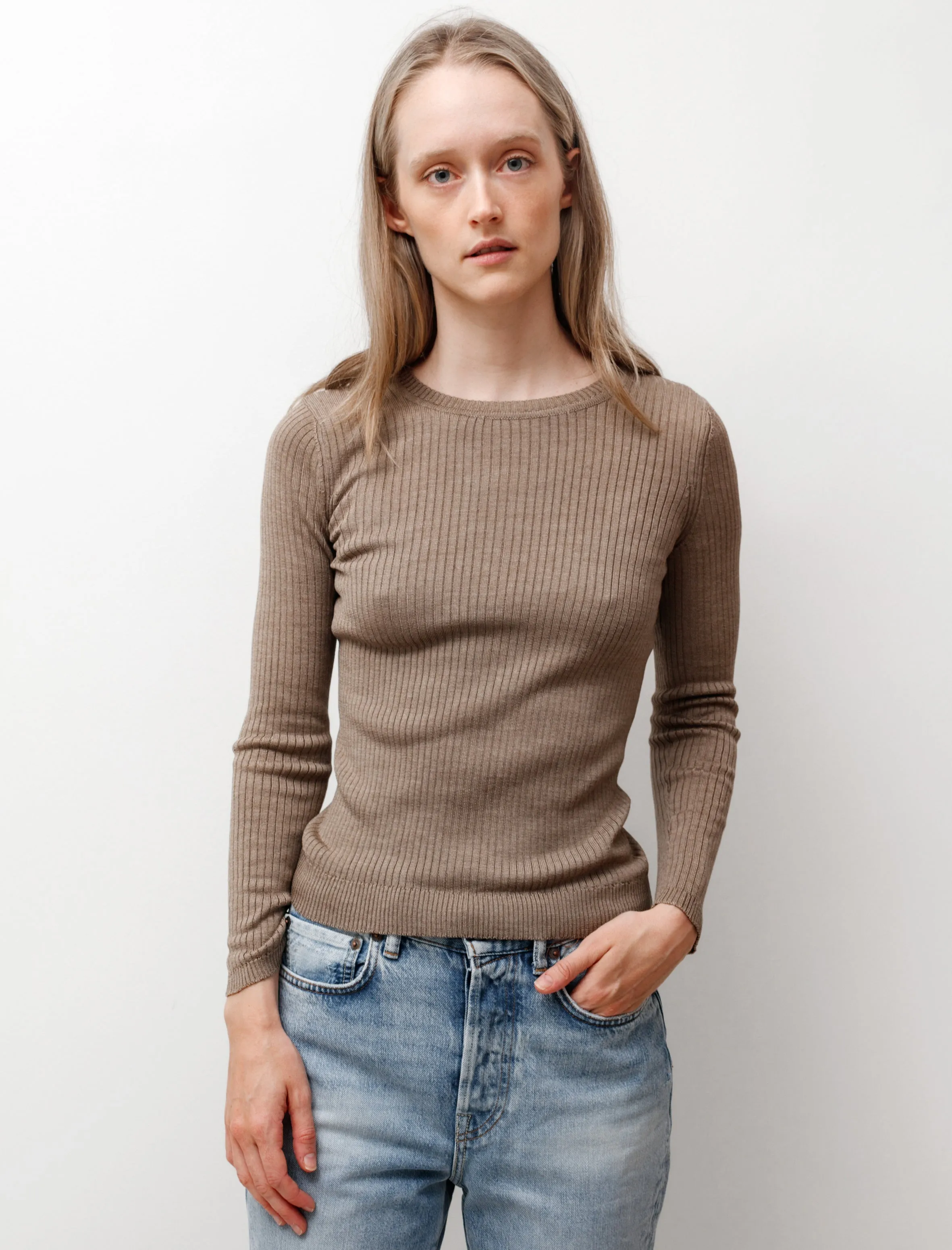 Long Sleeve Crewneck Gris sold by SHOP NEIGHBOR