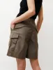 Parachute Shorts Army Green Cotton Ripstop sold by SHOP NEIGHBOR