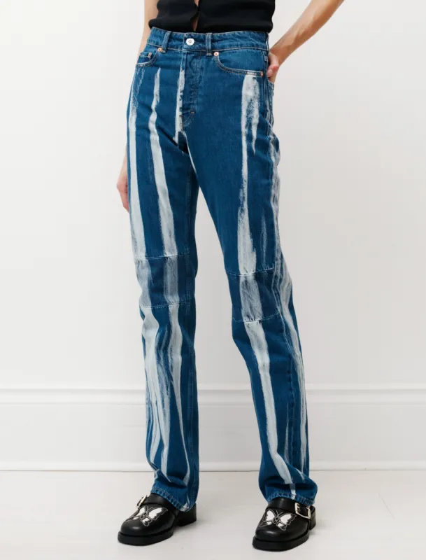 Extended Linear Cut Glass Bleach made by Our Legacy Womens