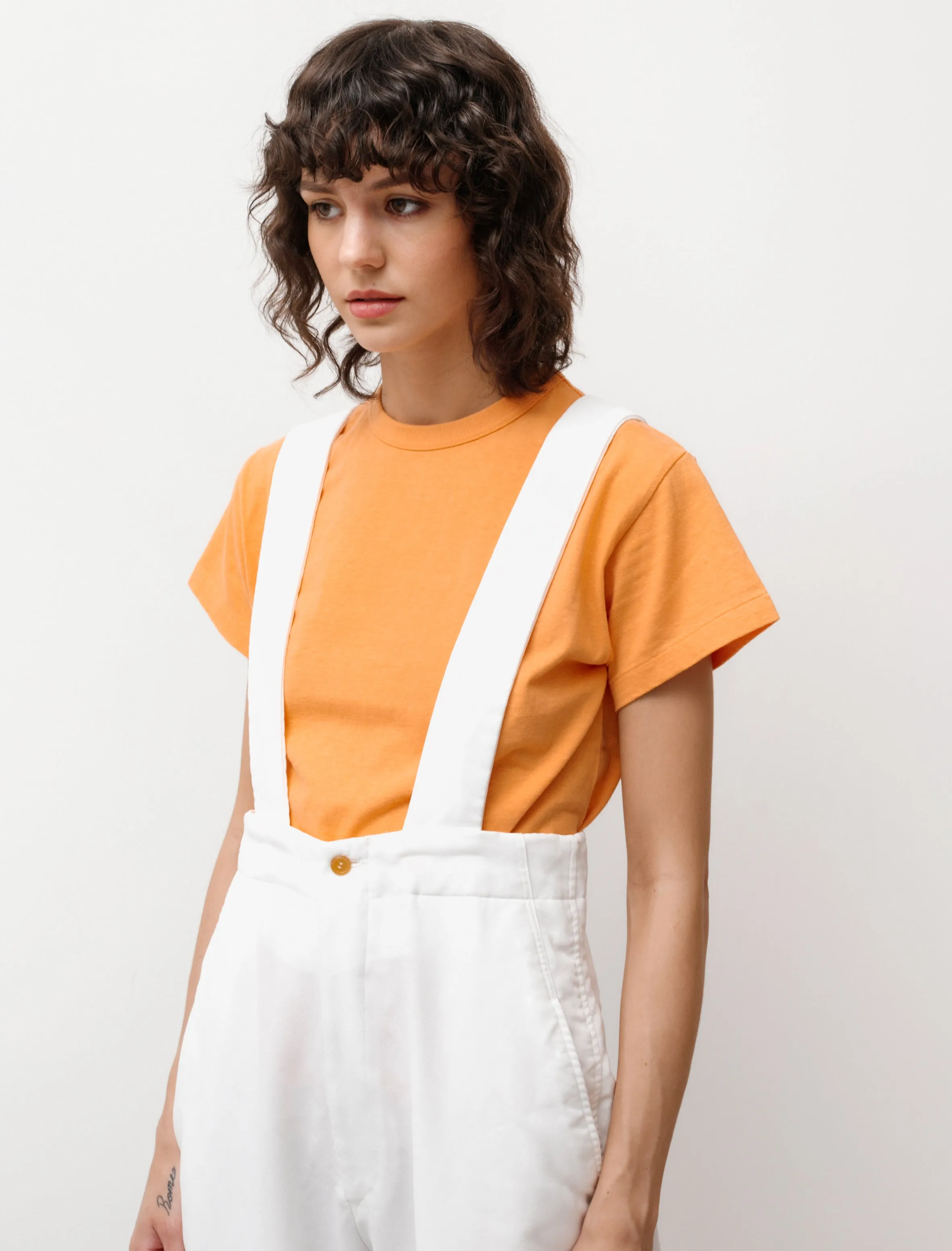 Suspender Trousers Poly Twill White sold by SHOP NEIGHBOR product image thumbnail 3