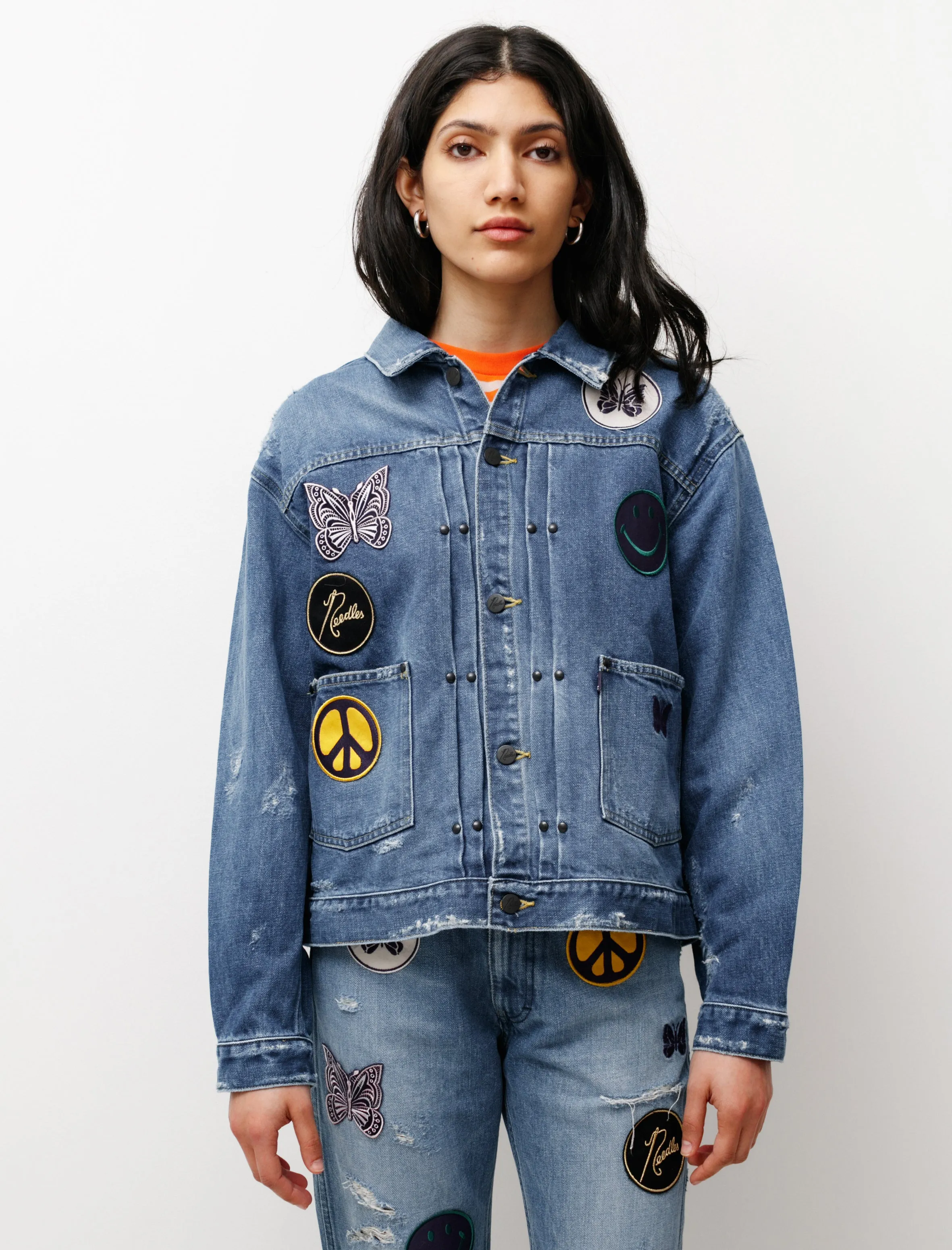 Assorted Patches Jean Jacket sold by SHOP NEIGHBOR product image thumbnail 4