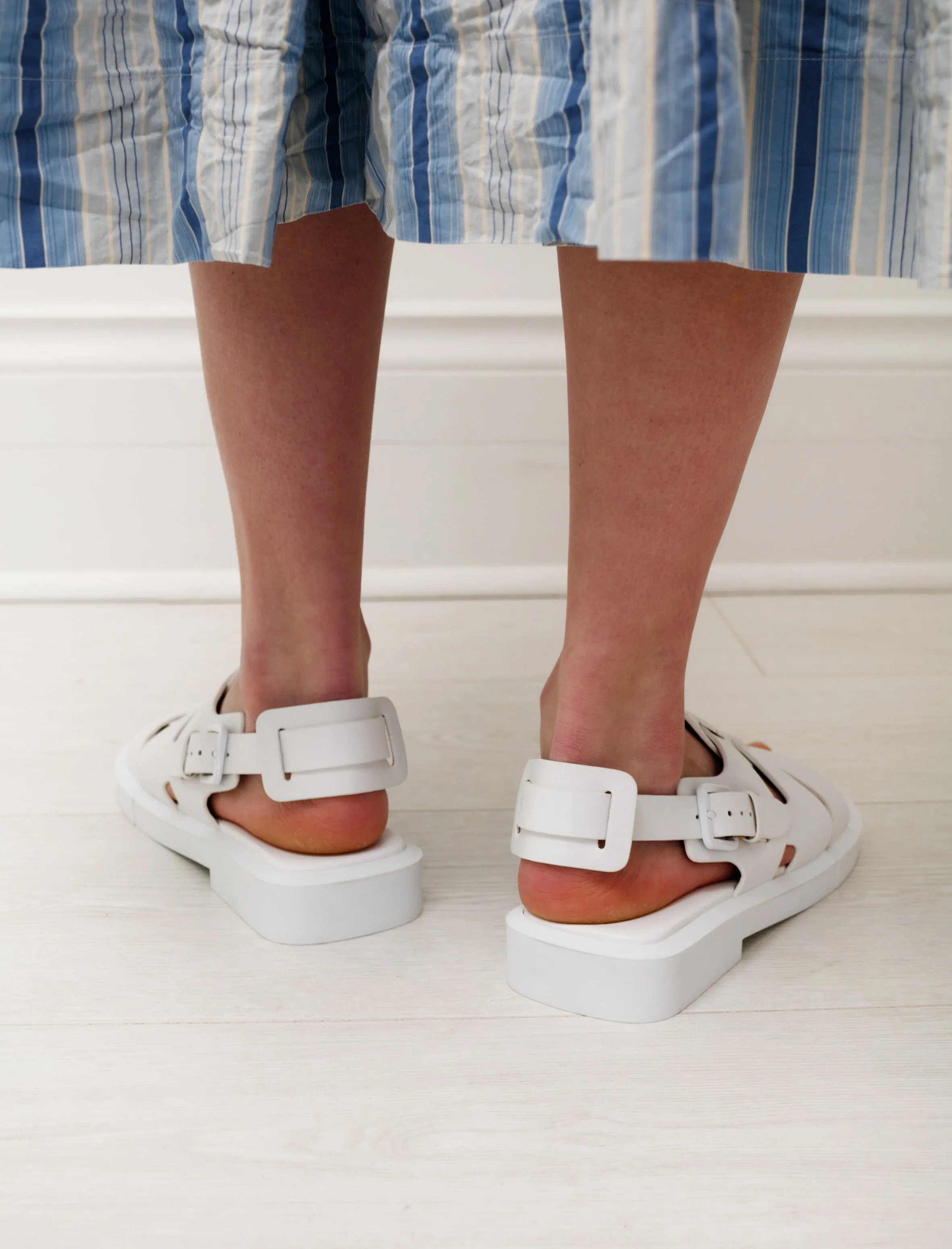 Ramona Fisherman Sandal White sold by SHOP NEIGHBOR product image thumbnail 3