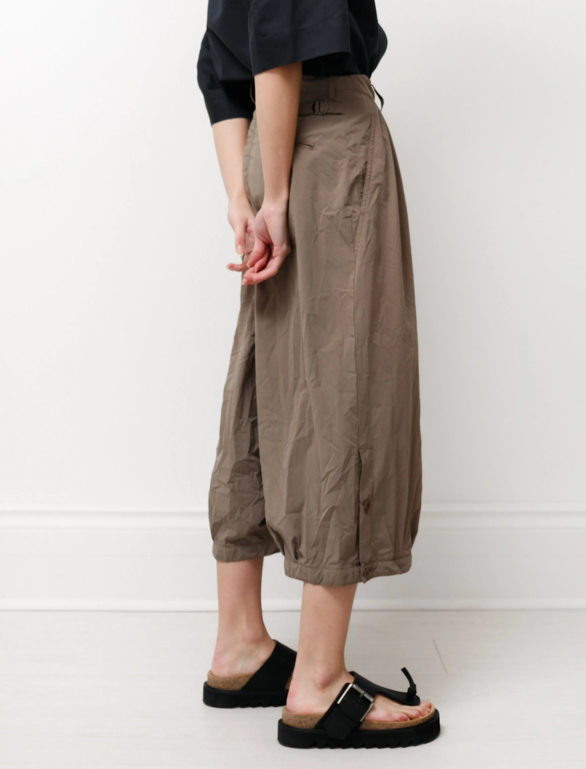 Gathered Hem Pants Beige sold by SHOP NEIGHBOR product image thumbnail 3