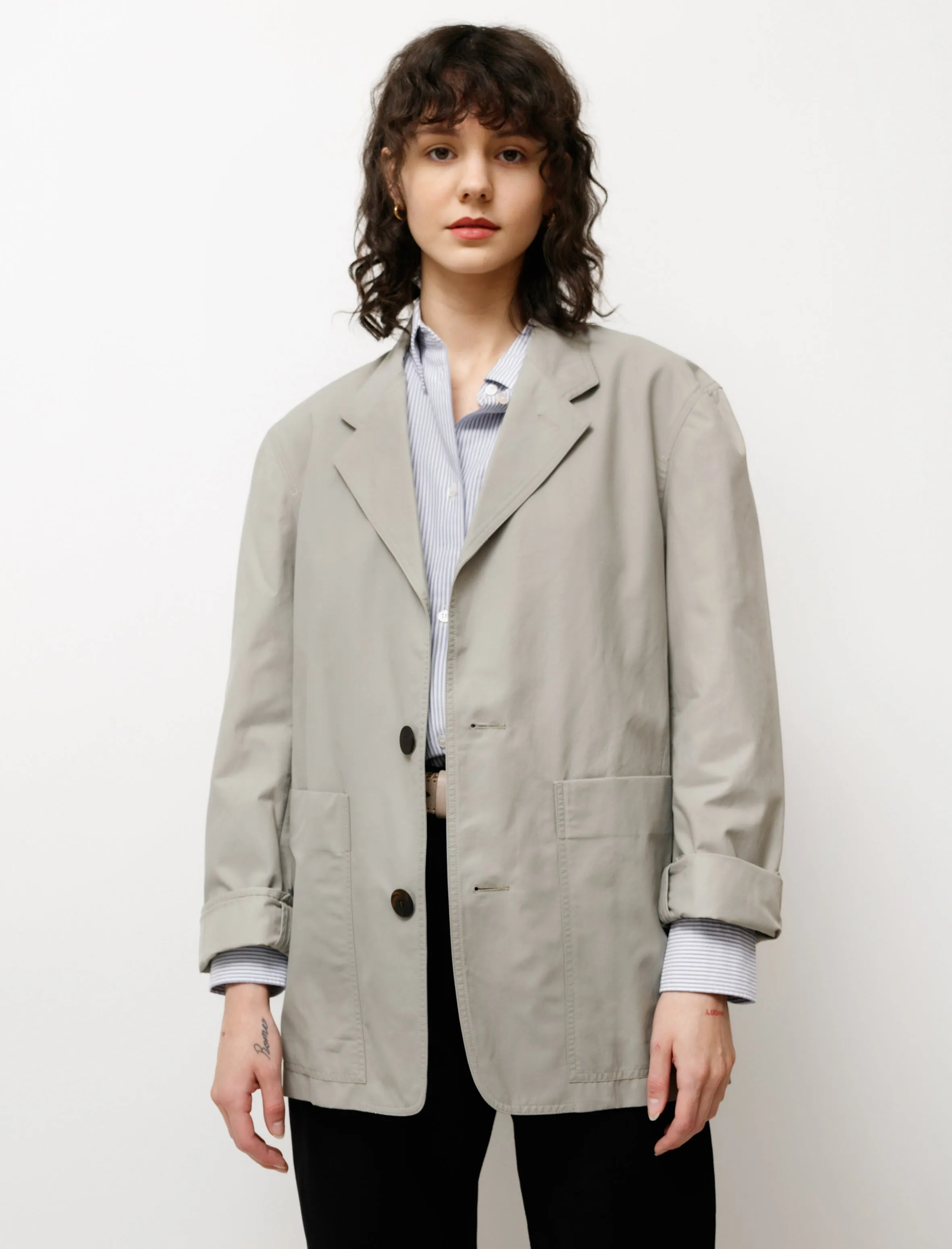 Conde Jacket Coated Cotton Soap sold by SHOP NEIGHBOR