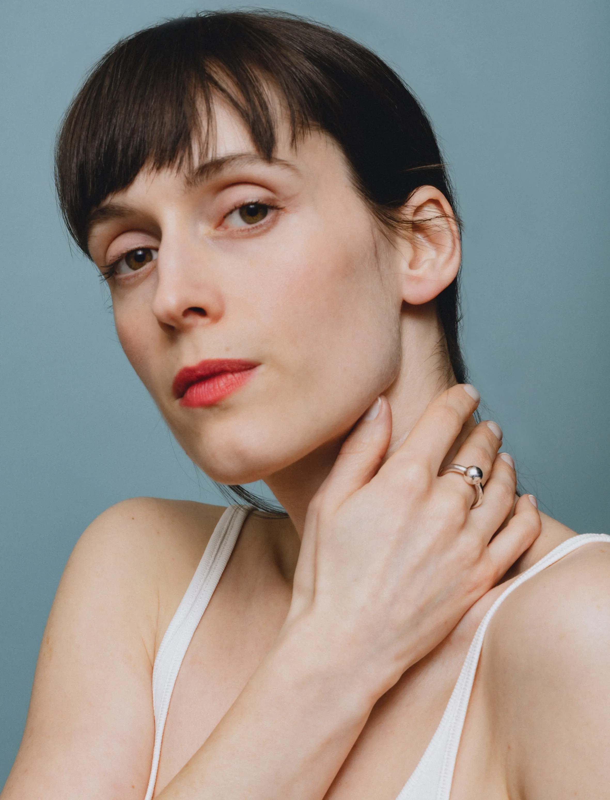 Pearl Ring Polished Silver sold by SHOP NEIGHBOR product image thumbnail 2