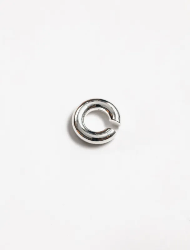 Almost Earcuff Thick Polished Silver made by SHOP NEIGHBOR