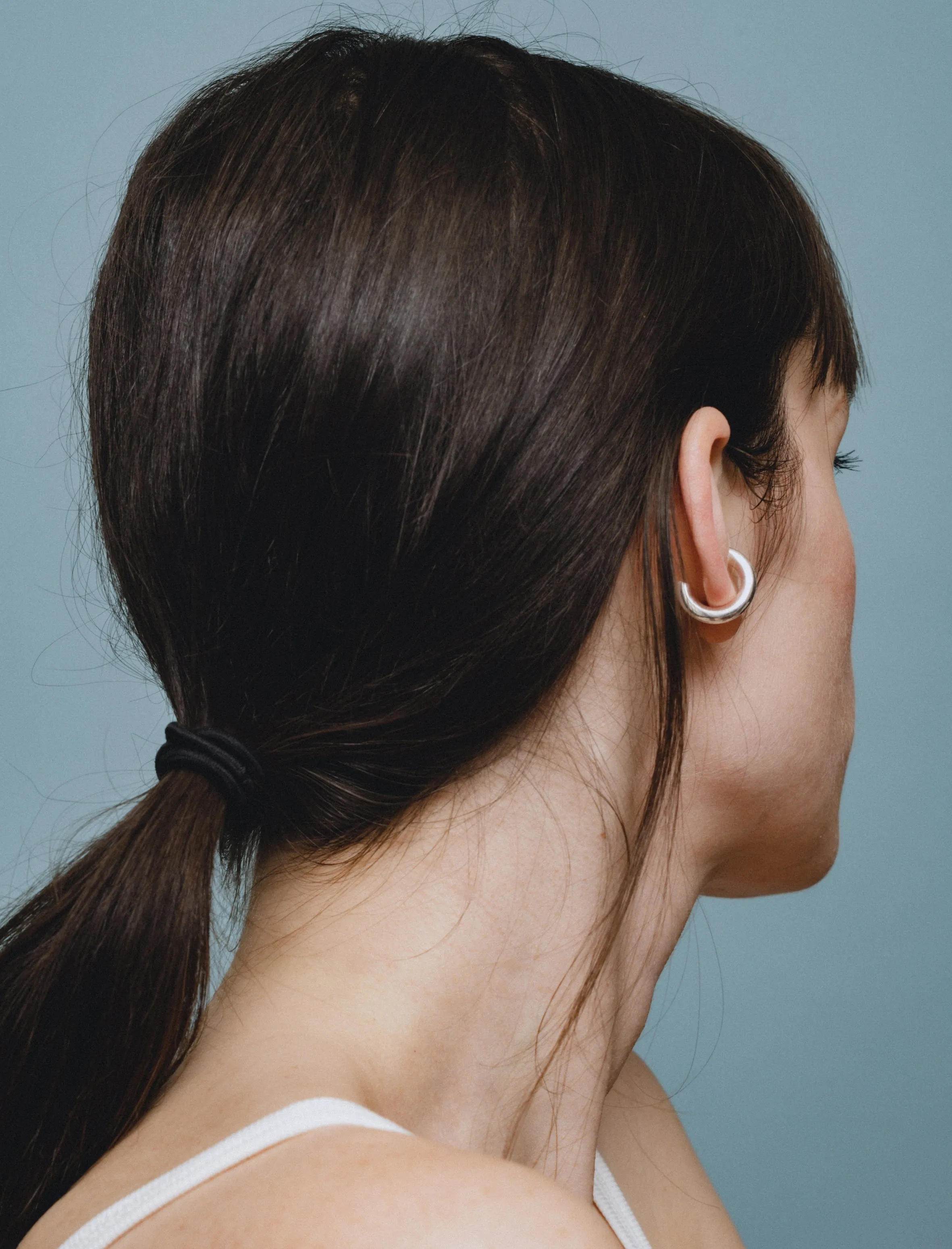 Almost Earcuff Thin Polished Silver sold by SHOP NEIGHBOR product image thumbnail 4