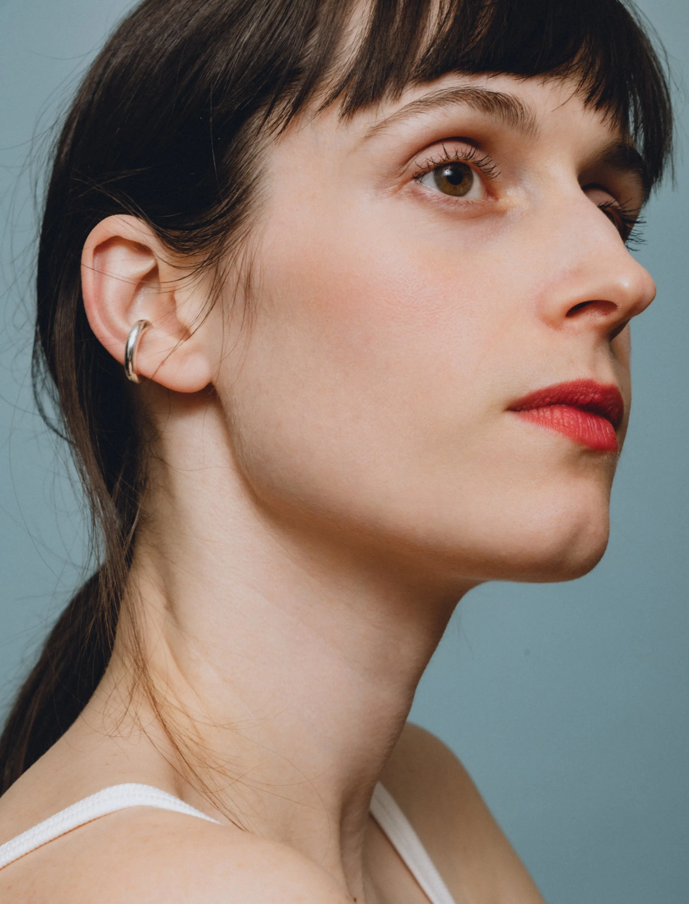 Almost Earcuff Thin Polished Silver sold by SHOP NEIGHBOR product image thumbnail 5