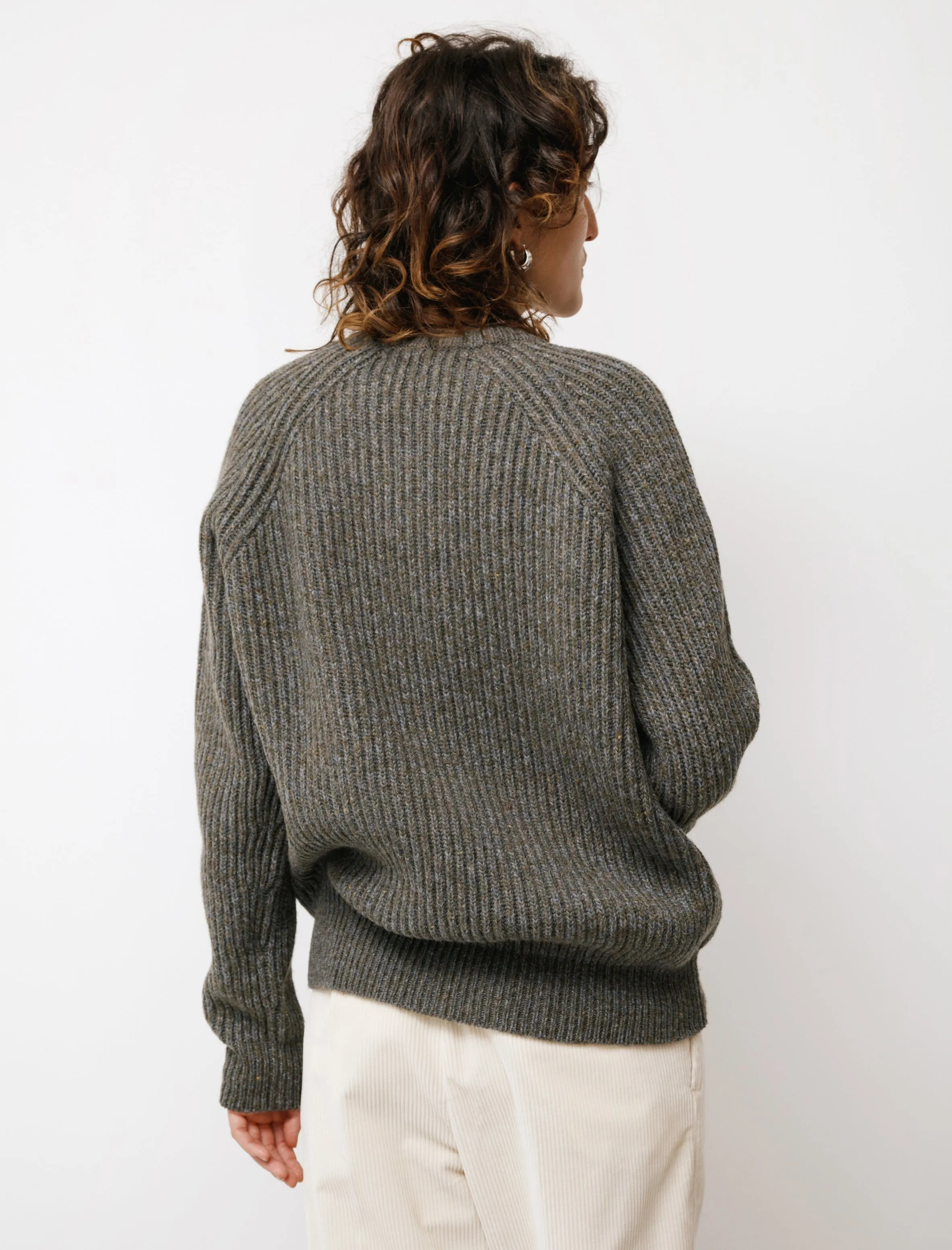 Camelhair Raglan Sweater Blue/Green sold by SHOP NEIGHBOR product image thumbnail 3
